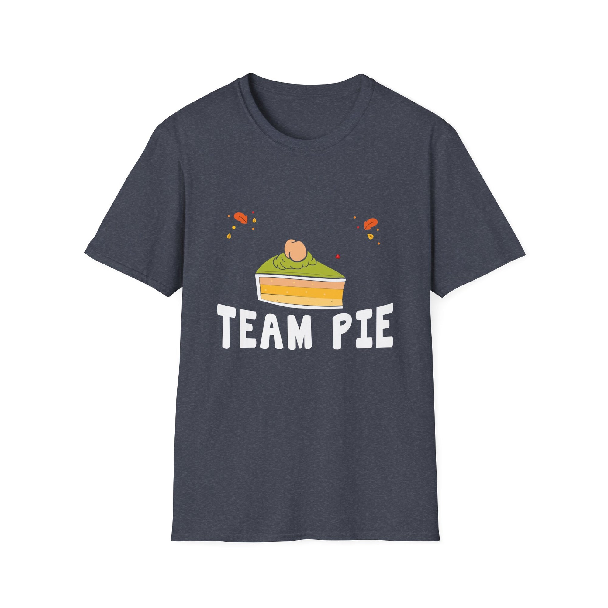 Team Pie Unisex Softstyle T-Shirt | Casual Wear, Gift for Pie Lovers, Fun Event Shirt, Baking Apparel, Team Spirit Tee