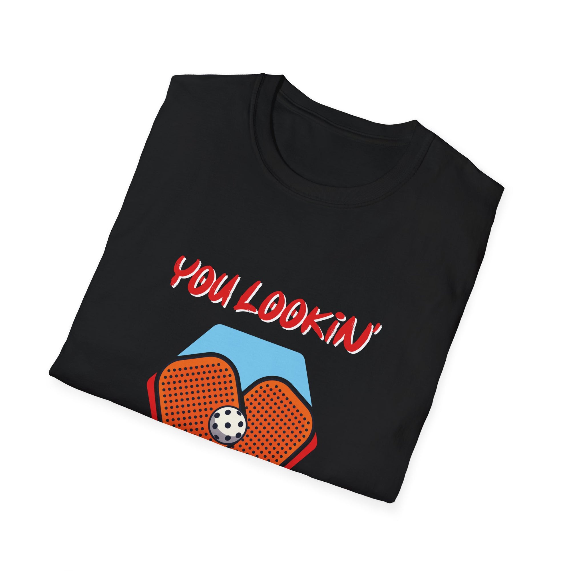 You Lookin' to Pickle? Unisex Softstyle T-Shirt | Fun Pickleball Tee, Sportswear, Gift for Athletes, Casual Style, Trendy Apparel