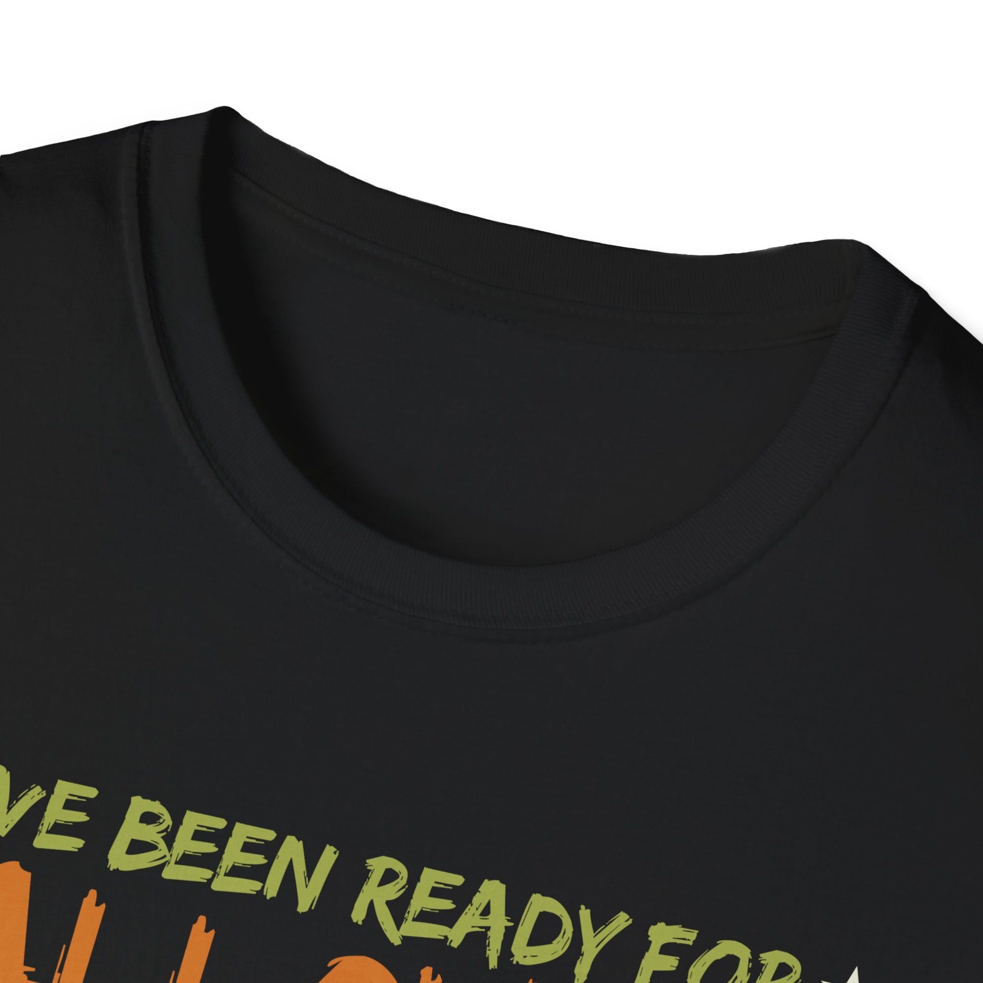 Halloween Ghostly Fun T-Shirt - Unisex Softstyle Tee for Halloween Parties, Costume Events, Fall Celebrations, Ghost Lovers, Spooky Season