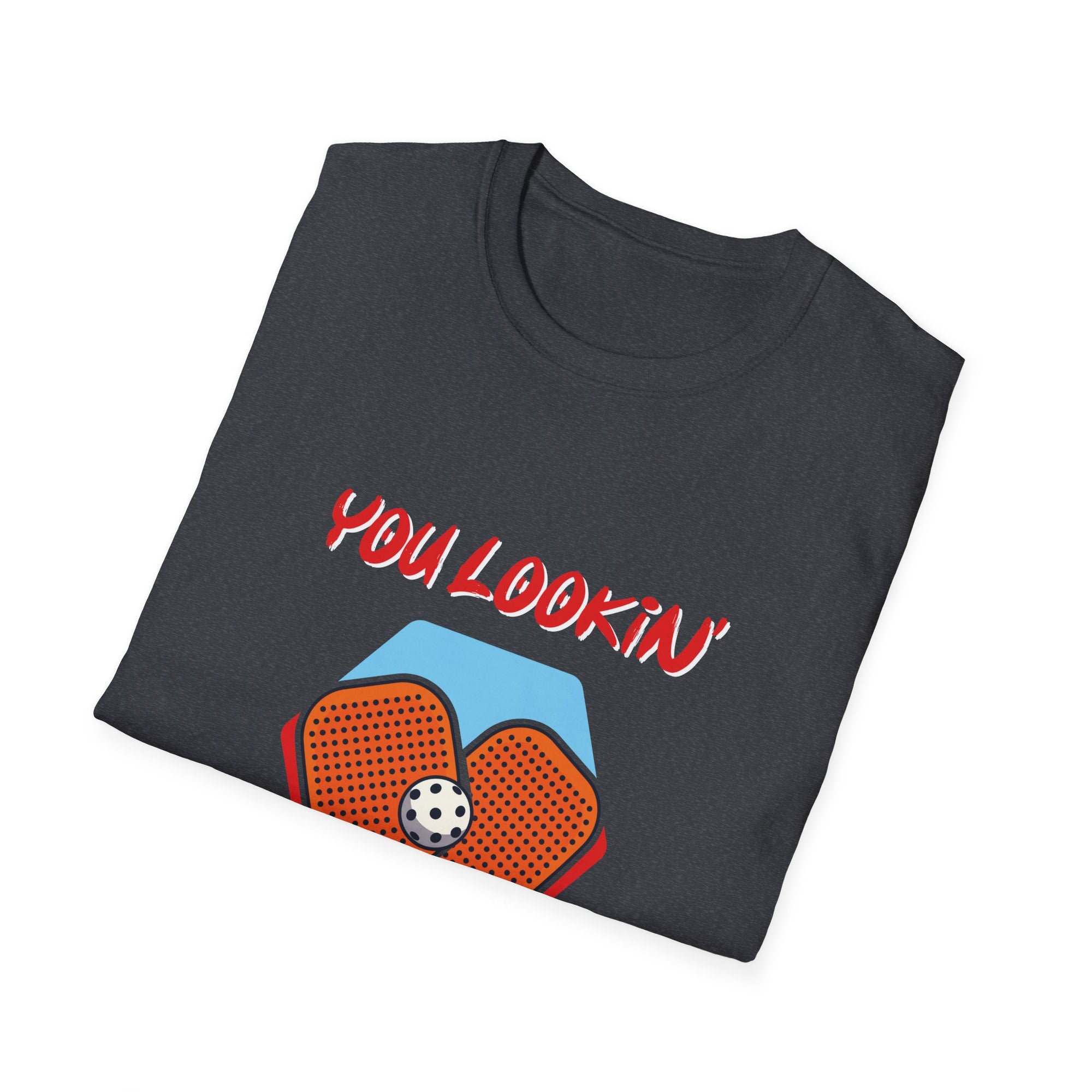 You Lookin' to Pickle? Unisex Softstyle T-Shirt | Fun Pickleball Tee, Sportswear, Gift for Athletes, Casual Style, Trendy Apparel