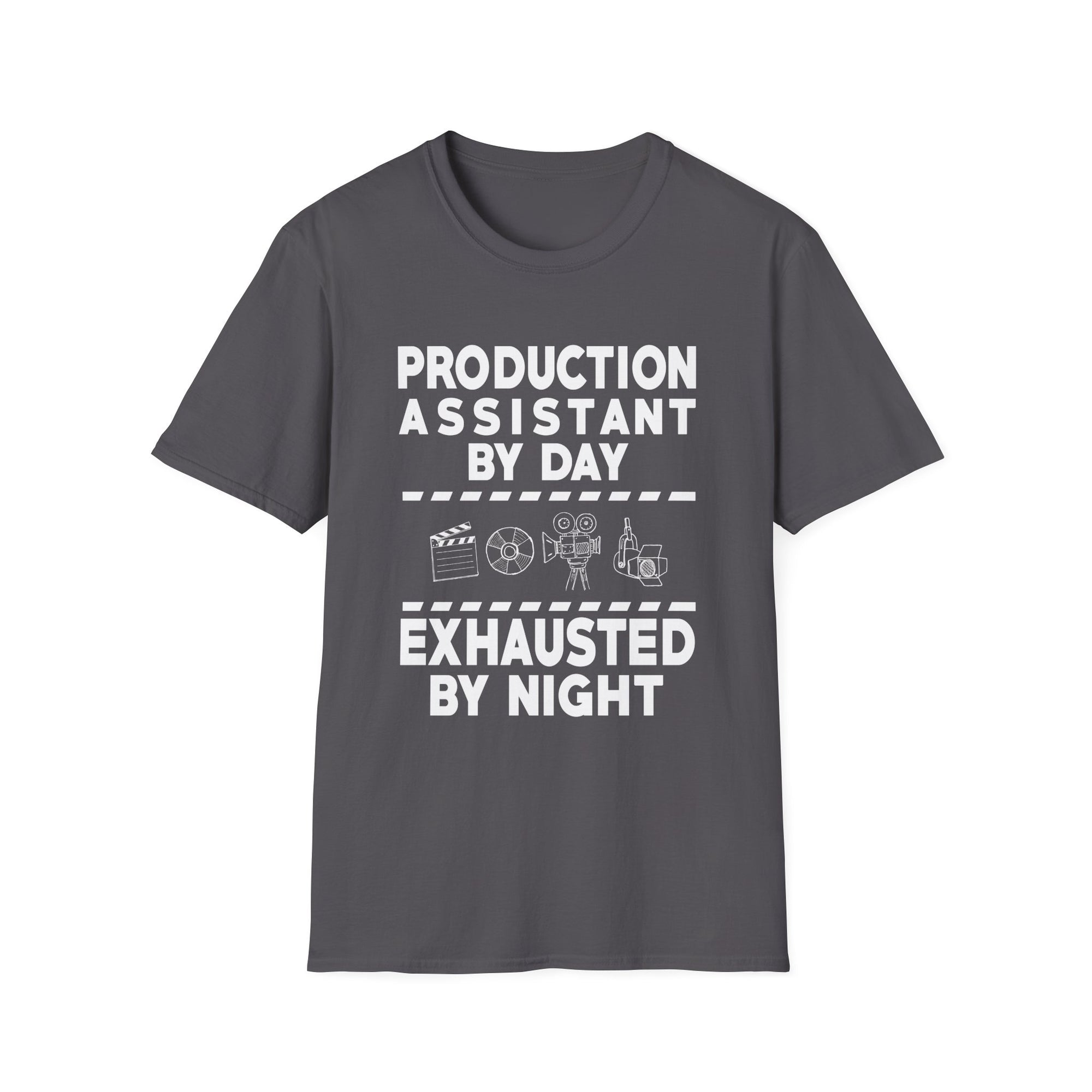 Production Assistant T-Shirt, Creative Gift for Filmmakers, Movie Lover Apparel, Fun Work Shirt, Casual Graphic Tee