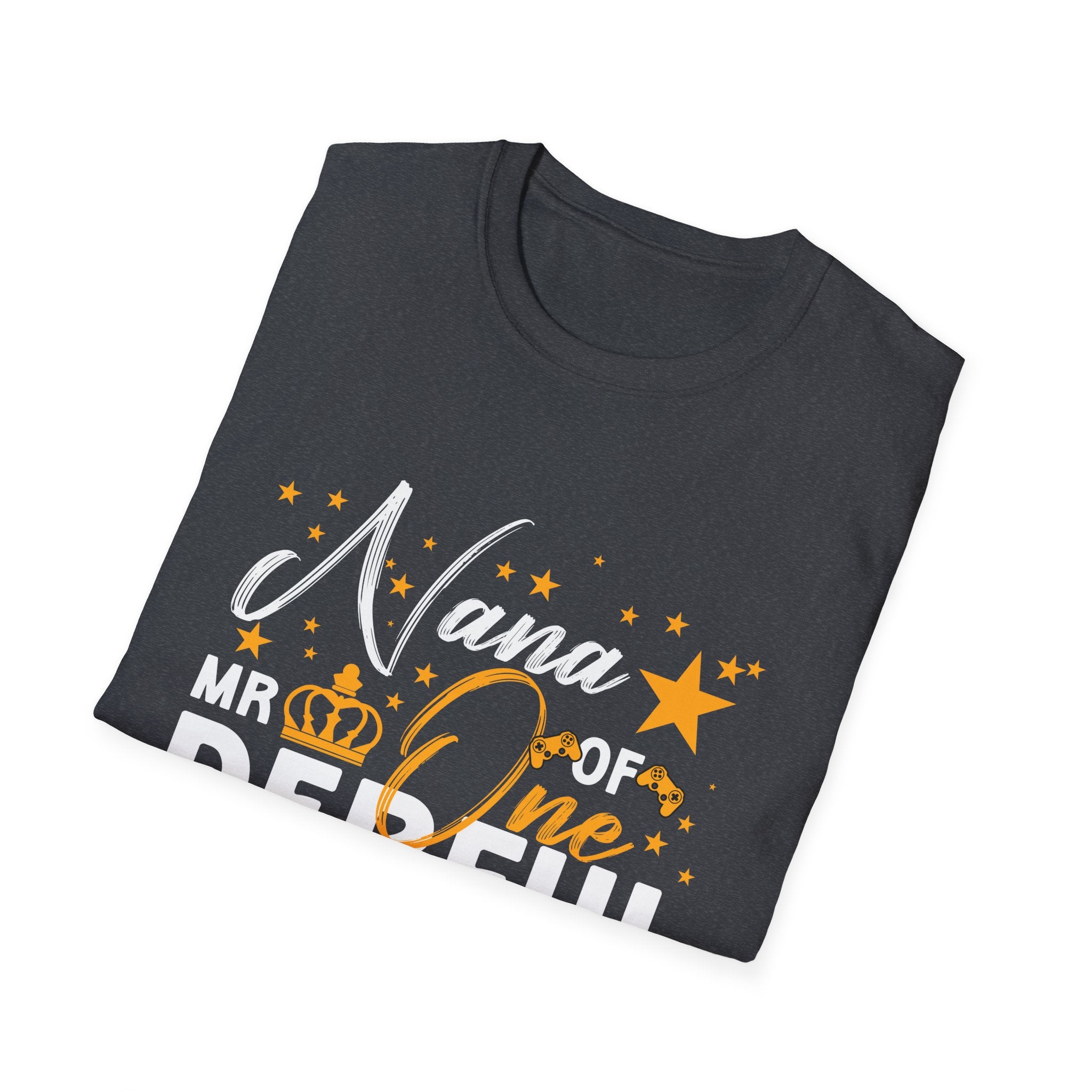 Nana of One-derful Unisex Softstyle T-Shirt, Gift for Grandparents, Family Reunion Tee, Funny Apparel for Nana, Birthday T-Shirt, Cute [...]
