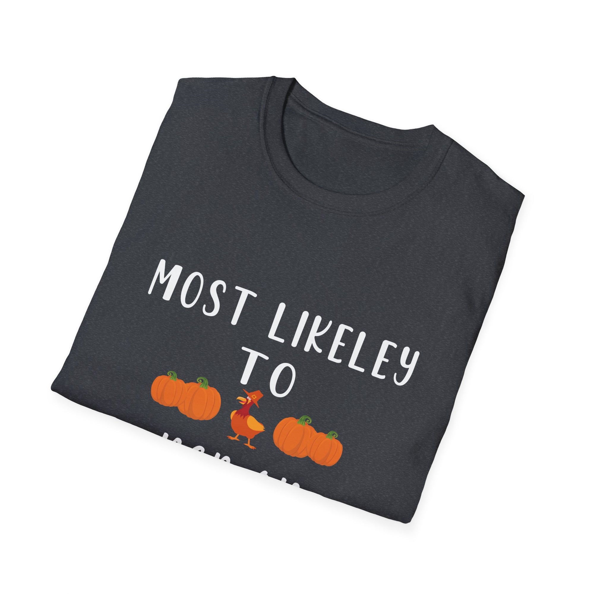 Thanksgiving Nap Black T-Shirt | Funny Holiday Tee, Unisex Gift, Cozy Fall Top, Pumpkin Shirt, Family Gathering Wear