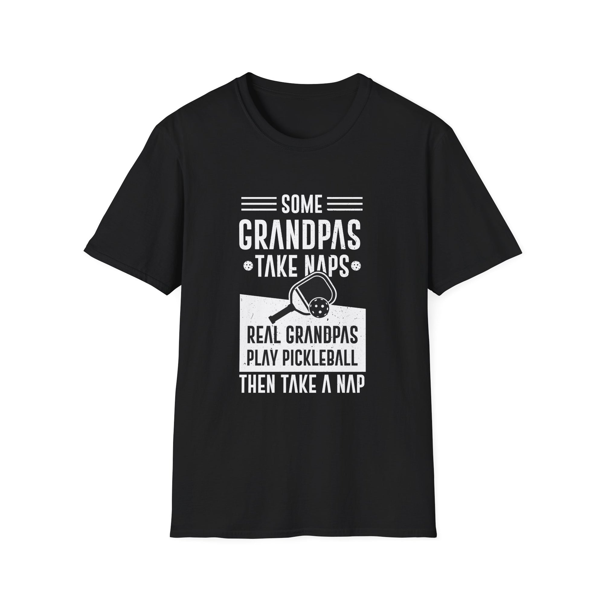 Funny Grandpa Pickleball T-Shirt, Gift for Grandparents, Casual Wear, Father's Day, Grandpa Nap Shirt