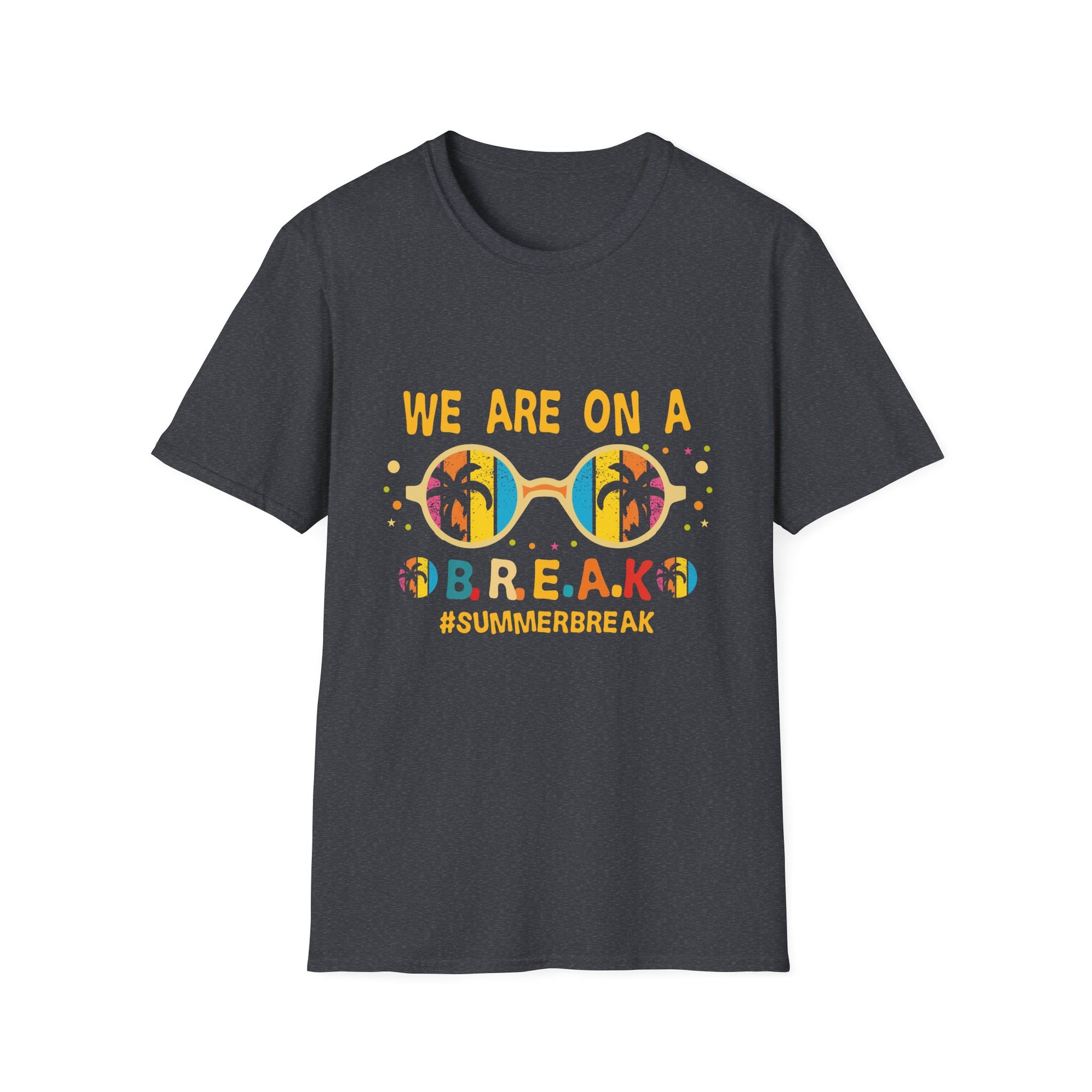 Unisex Summer Break T-Shirt | Vacation Vibes Tee, Beach Party Wear, Family Reunion Gift, Travel Clothing, Summer Fun Outfit