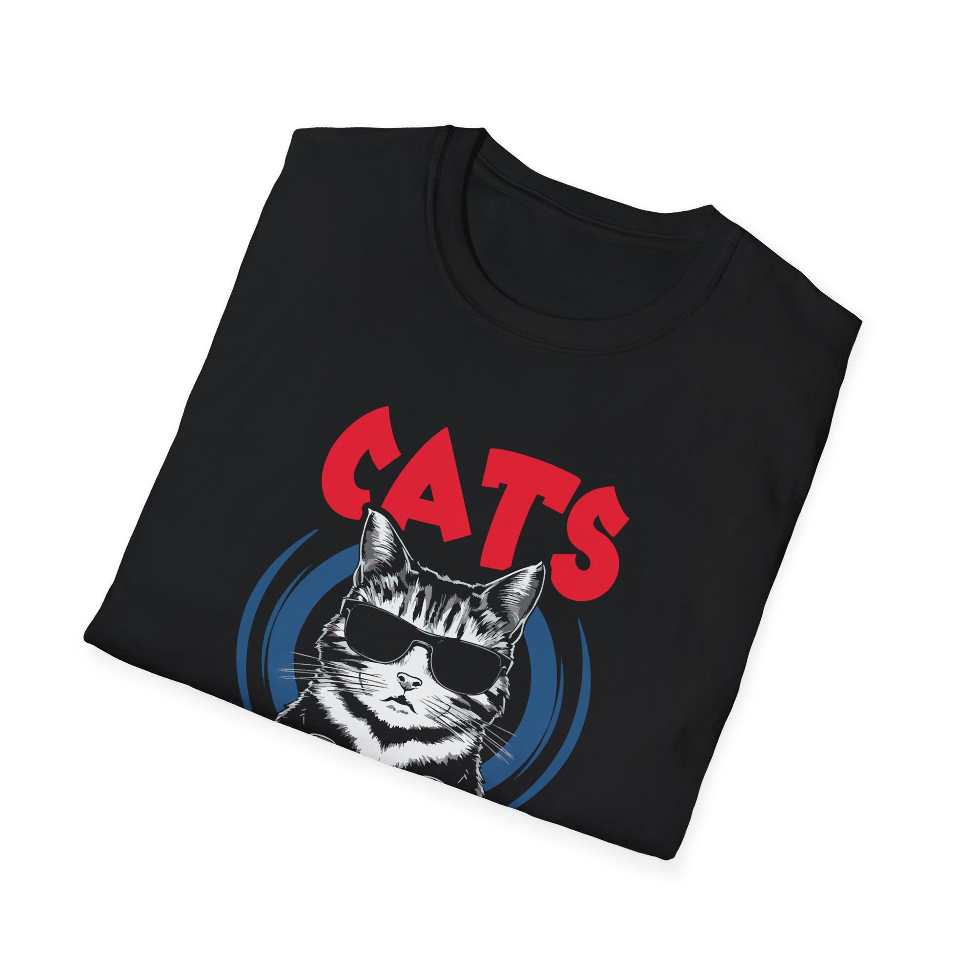 Funny Cat Gaming T-Shirt, Unisex Tee for Cat Lovers, Gamer Shirt, Gift for Birthdays, Casual Wear, Pet Owner Gift