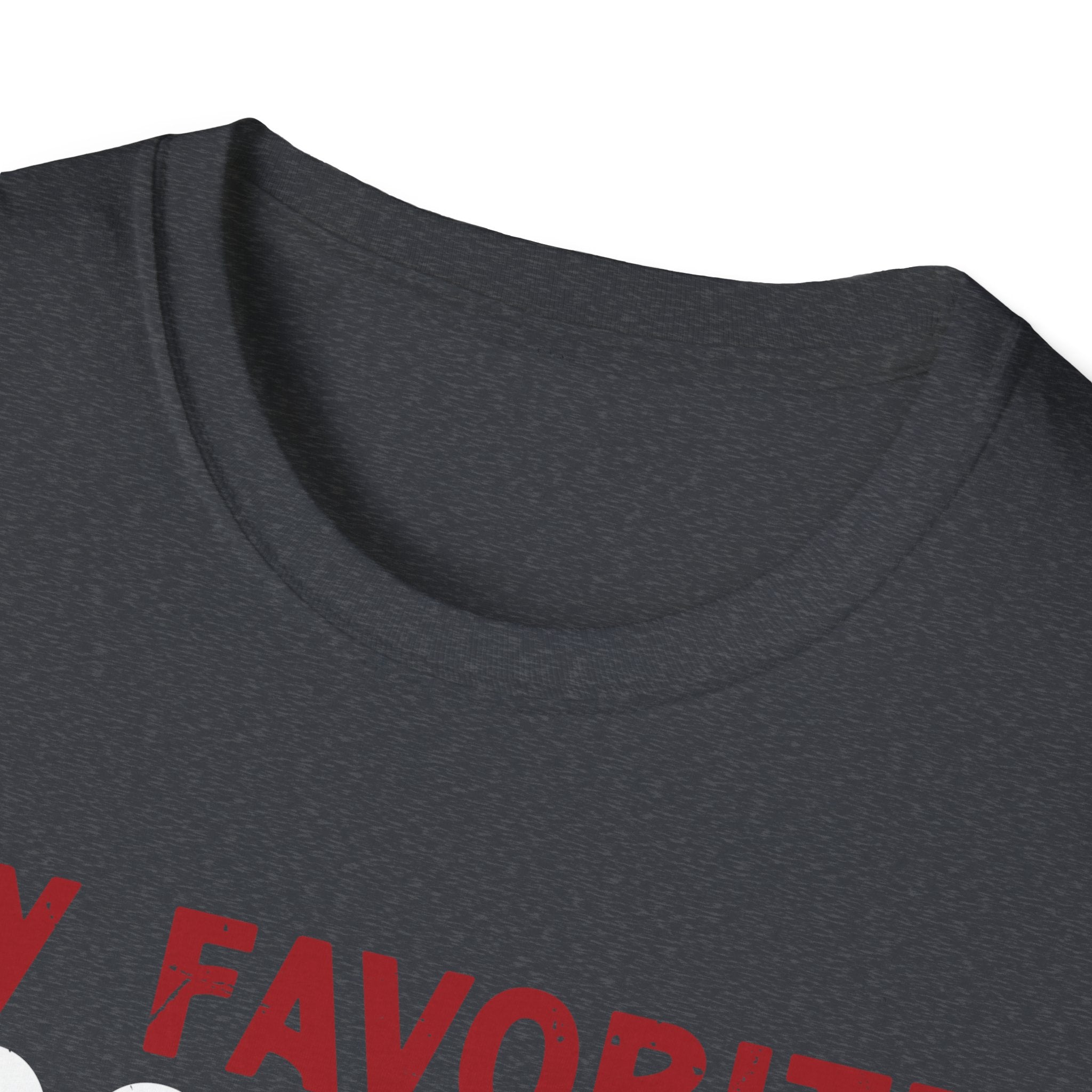 Dad's Favorite Football Player T-Shirt | Unisex Softstyle Tee, Sports Dad Gift, Father's Day Apparel, Game Day Shirt, Football Lover Gift
