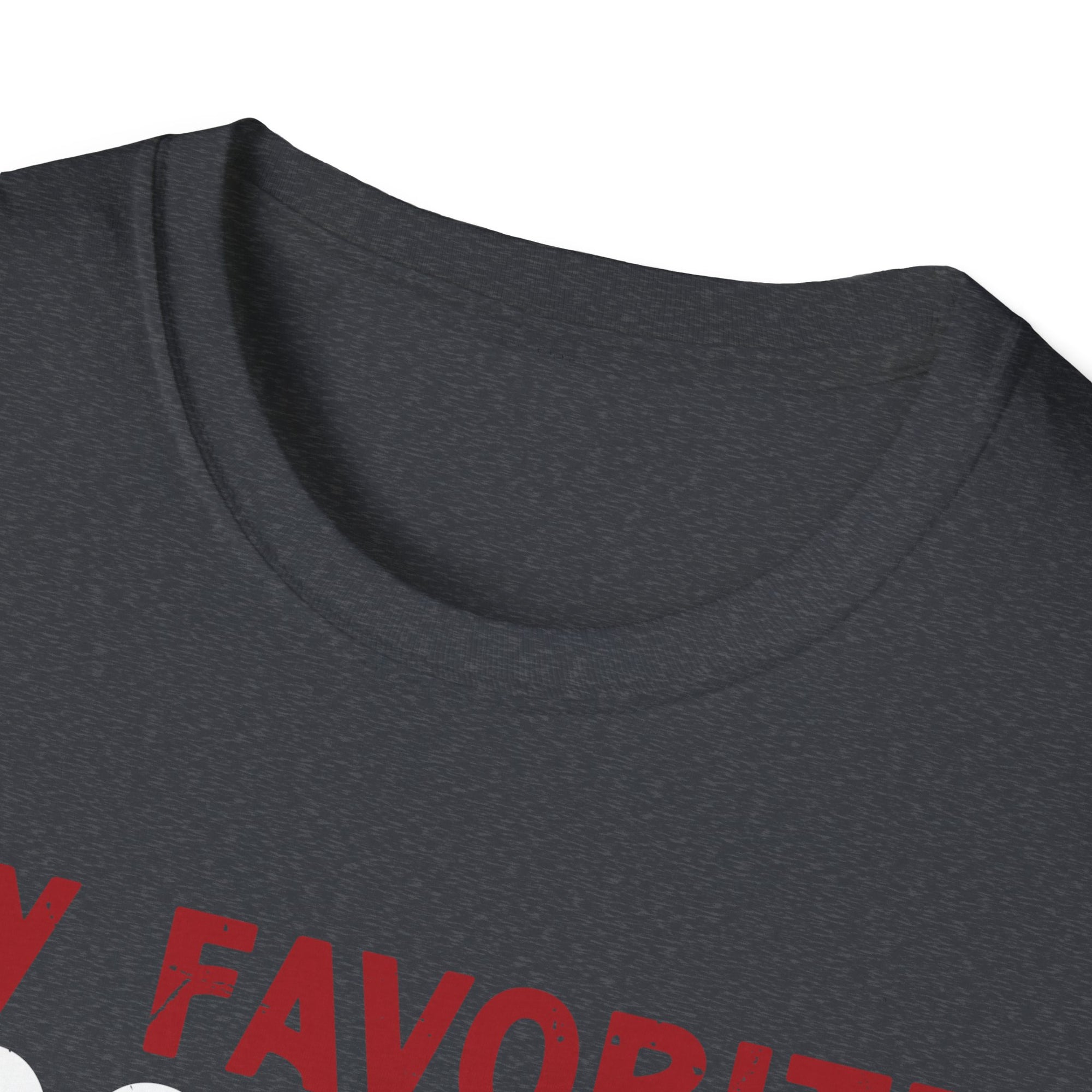 Dad's Favorite Football Player T-Shirt | Unisex Softstyle Tee, Sports Dad Gift, Father's Day Apparel, Game Day Shirt, Football Lover Gift