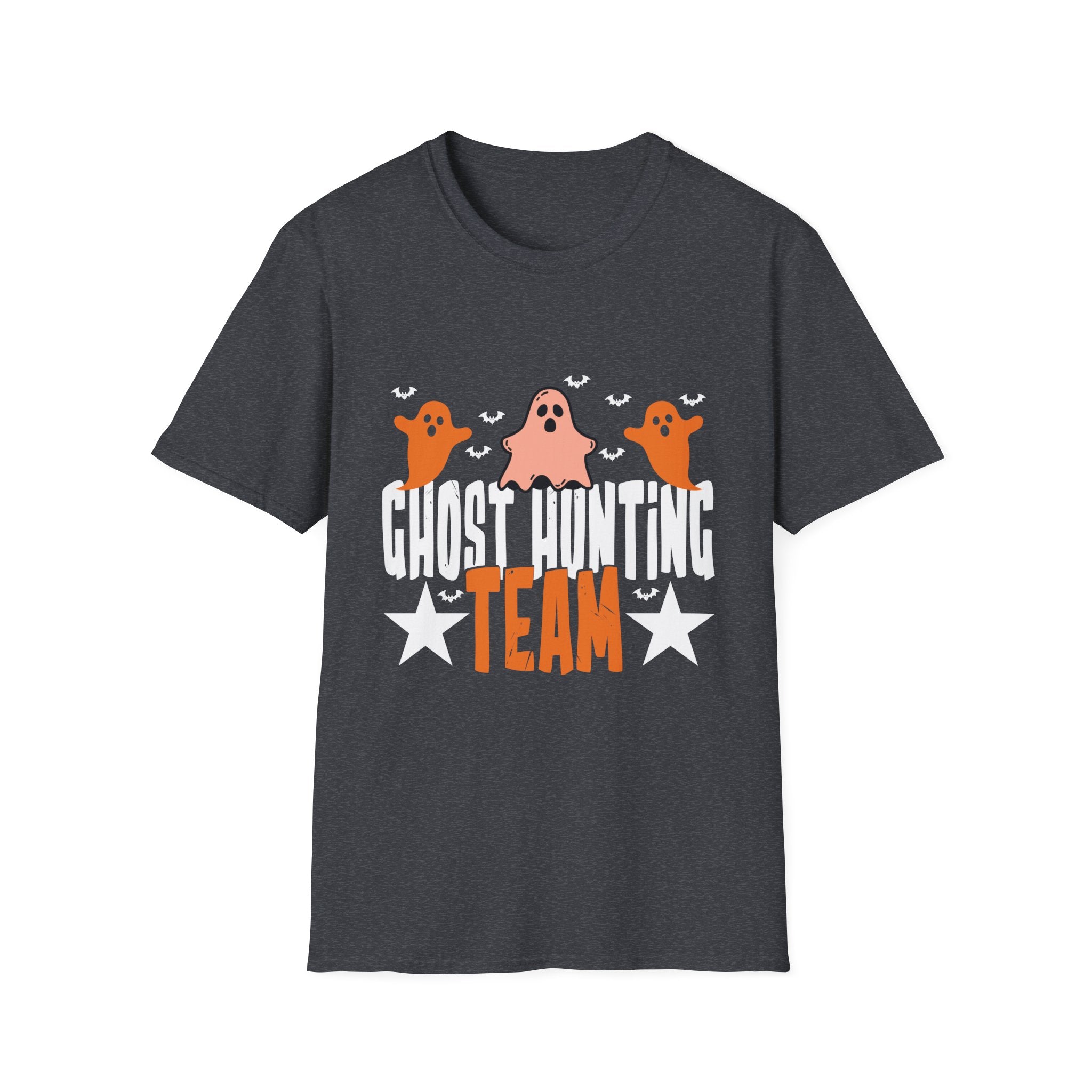 Ghost Hunting Team Unisex Softstyle T-Shirt - Perfect for Halloween Parties, Costumes, Gifts, and Team Events!