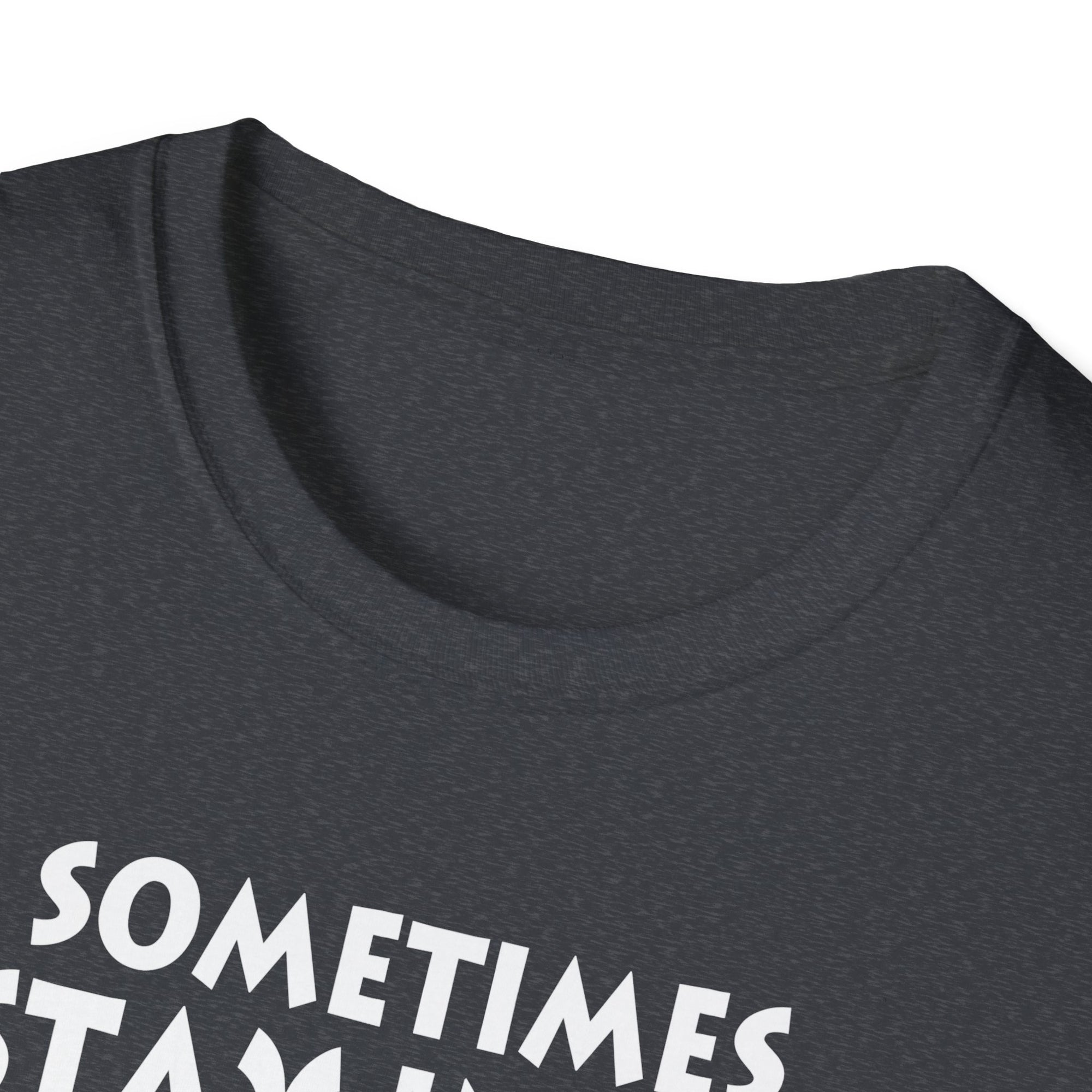Cozy Cat Lover T-Shirt - Funny Quote Tee for Introverts, Gifts for Cat Owners, Perfect for Pet Lovers, Birthday, Casual Wear, Self-Care