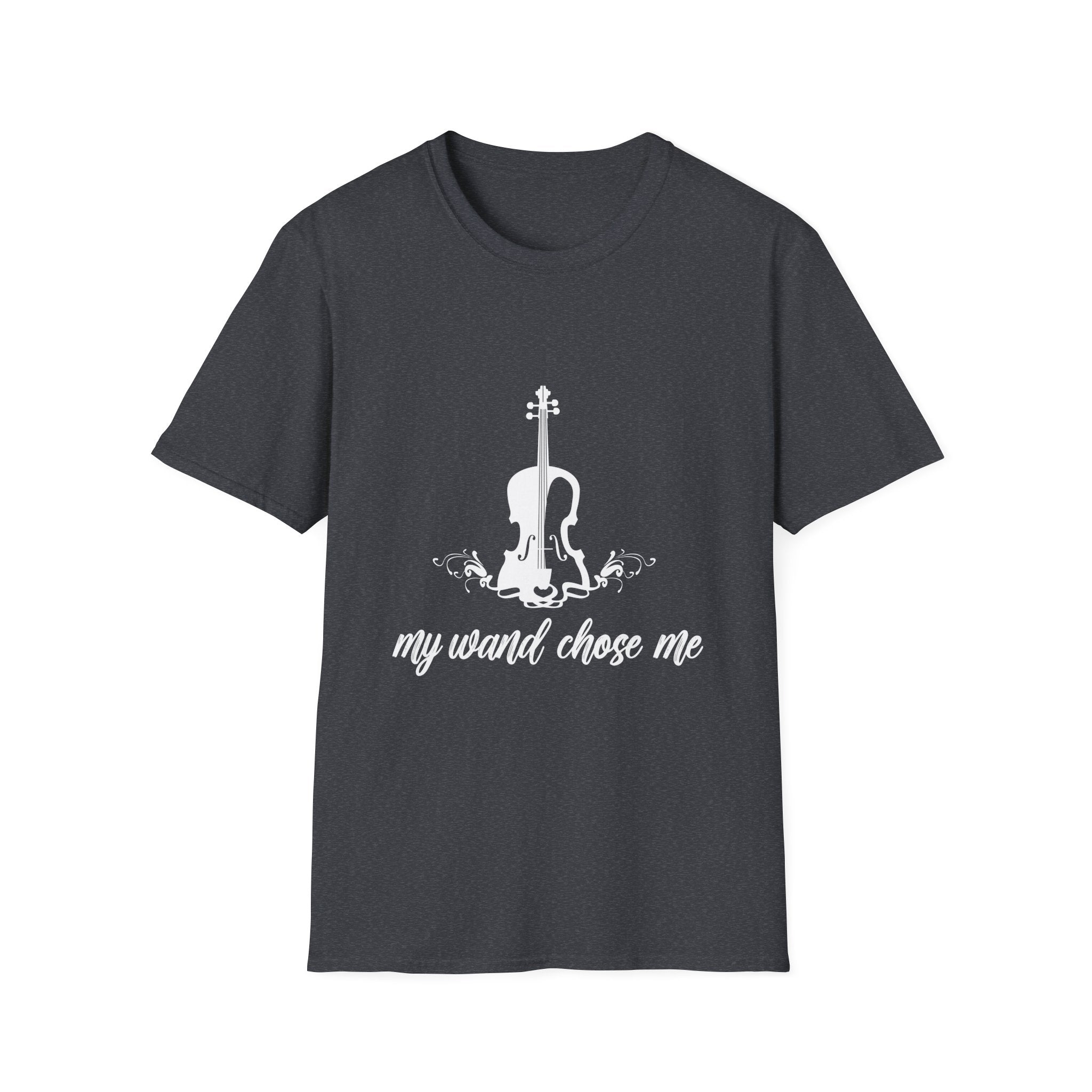 Violin Lovers T-Shirt with Quote, Softstyle Tee for Musicians, Gift for Violinists, Musician Apparel, Student Orchestra Shirt