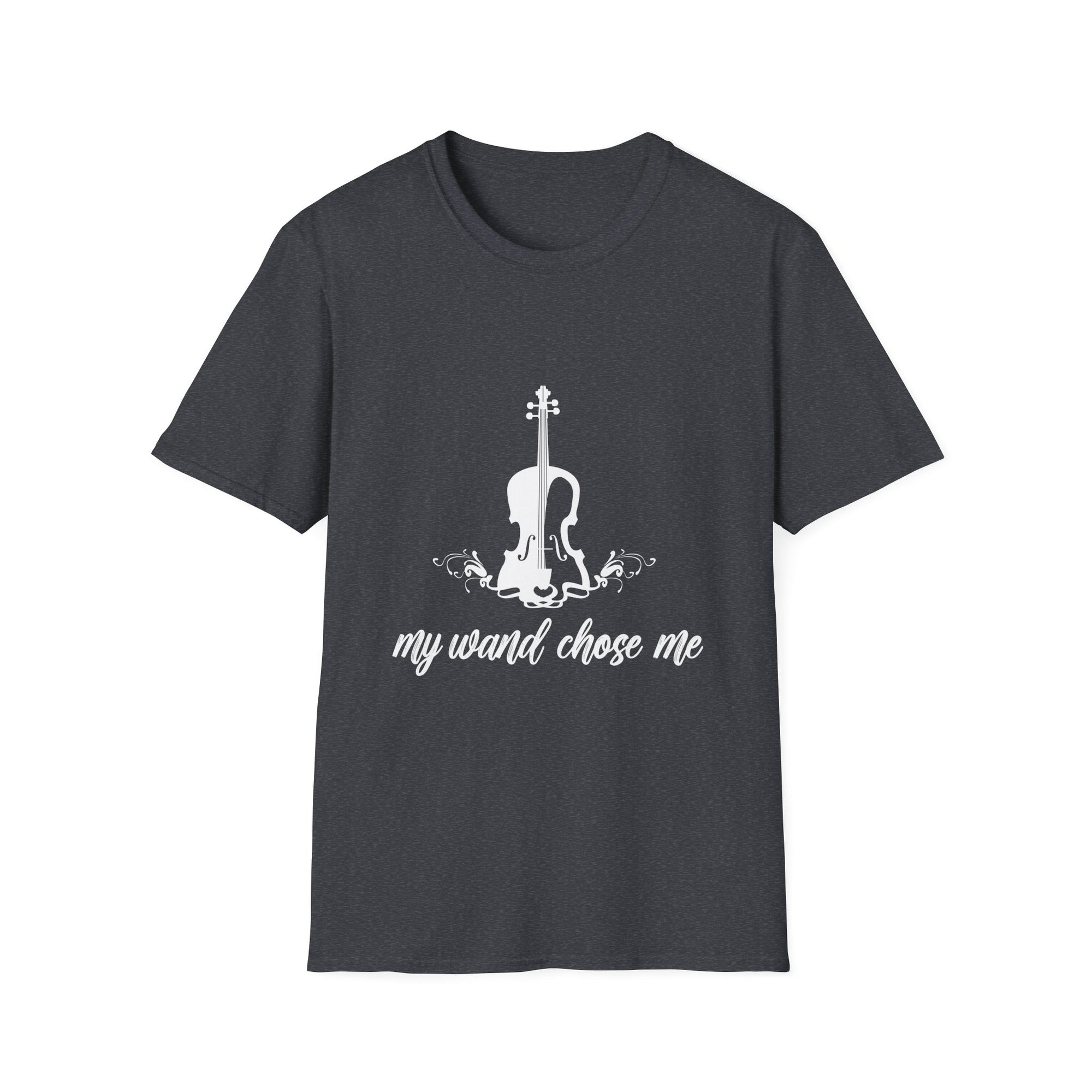 Violin Lovers T-Shirt with Quote, Softstyle Tee for Musicians, Gift for Violinists, Musician Apparel, Student Orchestra Shirt