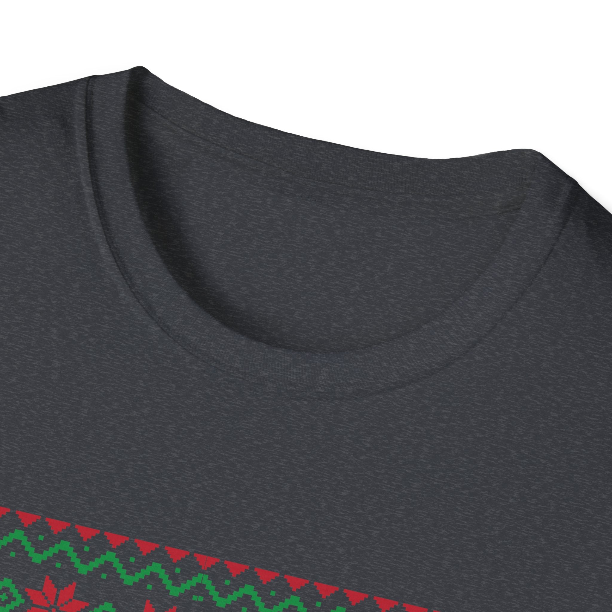 Festive Llama T-Shirt, Holiday Apparel, Christmas Gift, Unisex Softstyle Tee, Party Outfit, Animal Lover Shirt