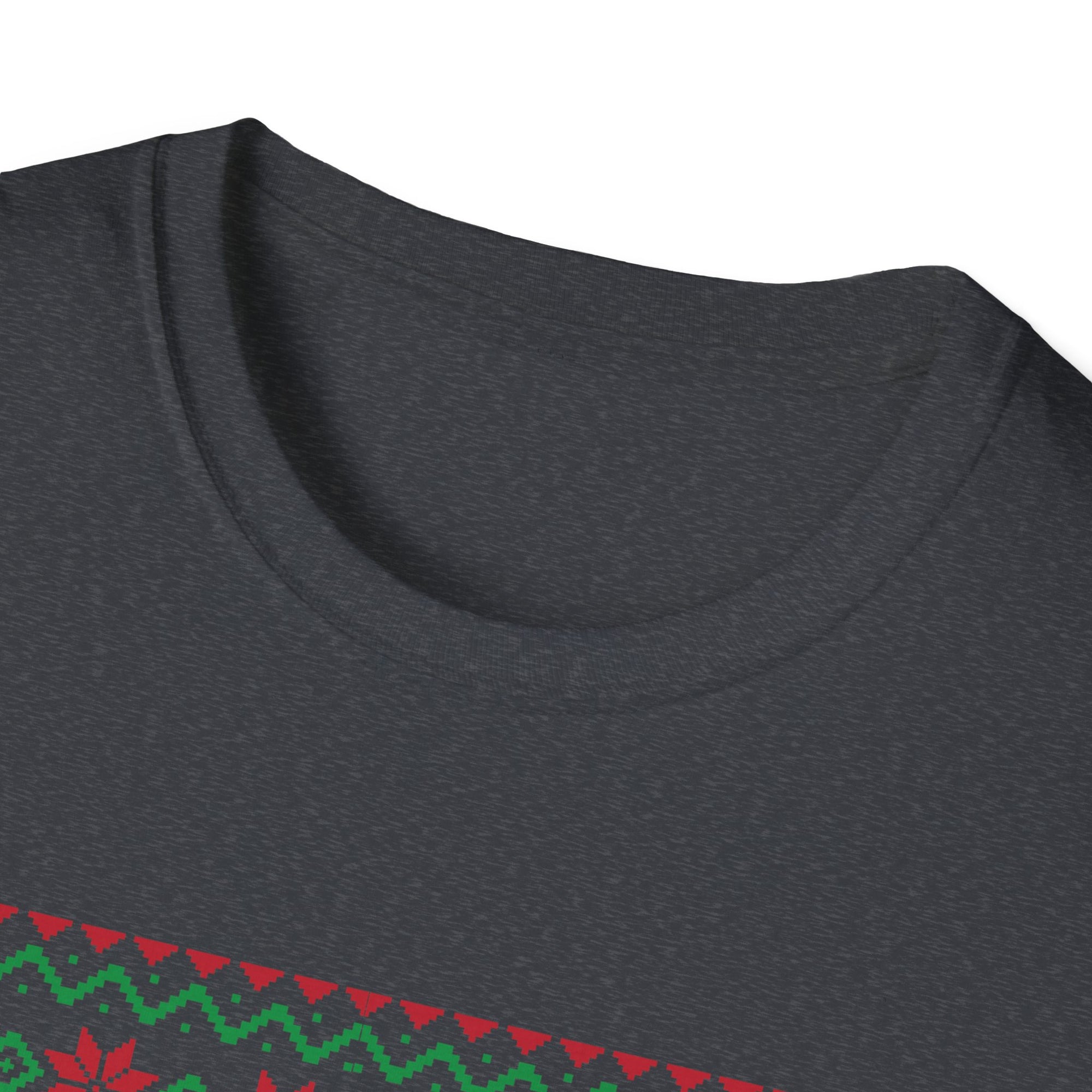 Festive Llama T-Shirt, Holiday Apparel, Christmas Gift, Unisex Softstyle Tee, Party Outfit, Animal Lover Shirt