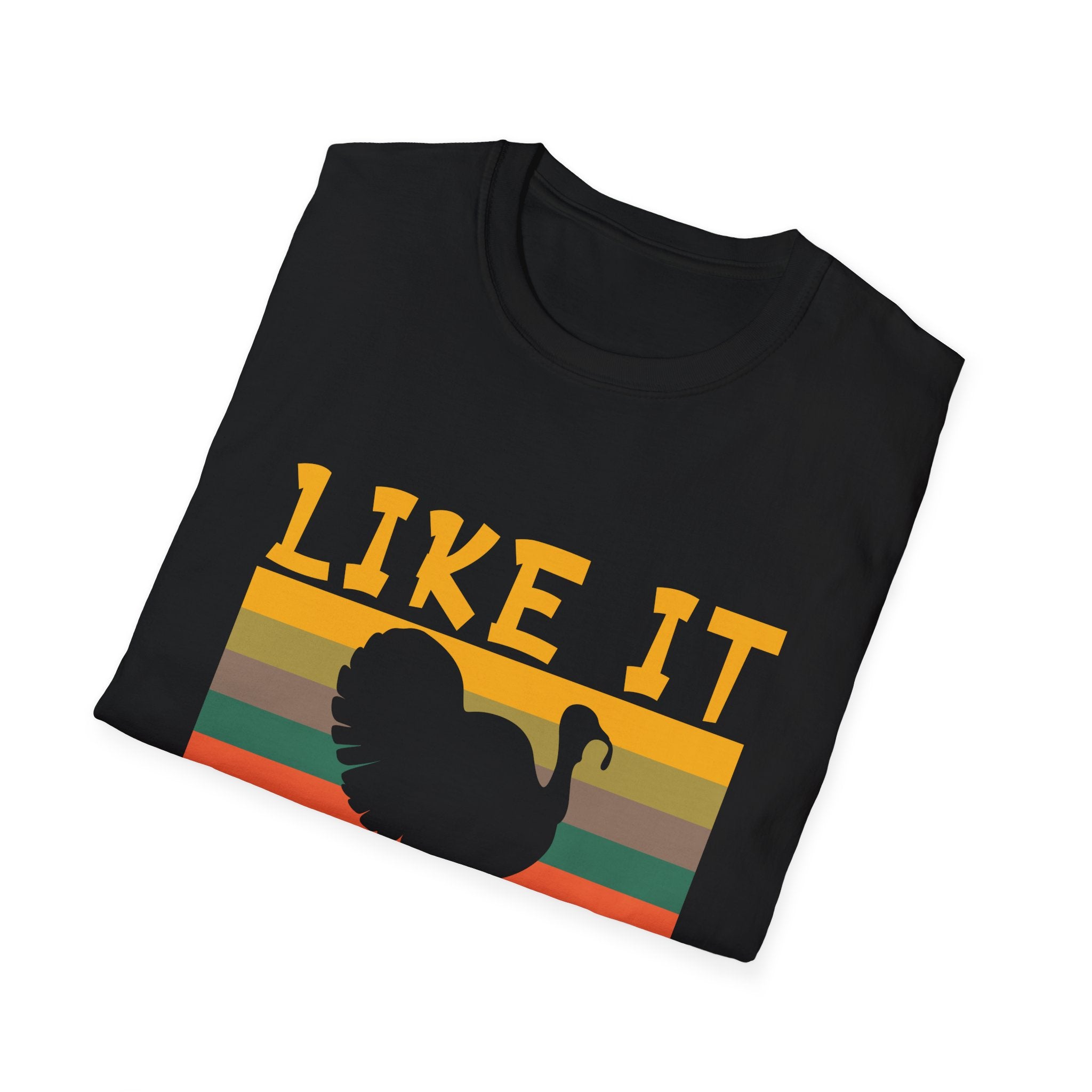Funny Thanksgiving T-Shirt | 'Like It Moist' Graphic Tee, Unisex Humor Shirt, Thanksgiving Outfit, Gift for Hosts, Fall Apparel