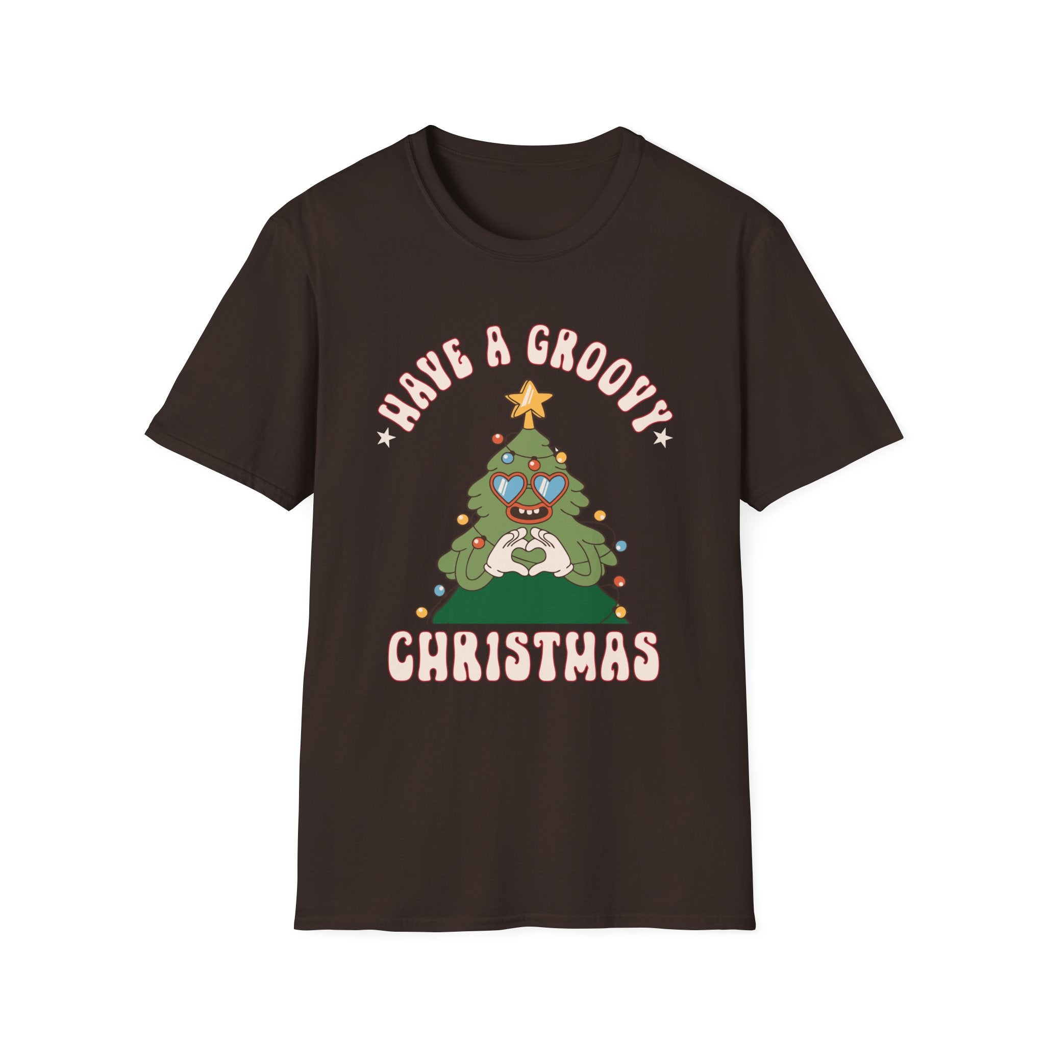 Groovy Christmas T-Shirt, Unisex Holiday Tee, Fun Christmas Apparel, Ugly Sweater Alternative, Festive Gift Idea, Cool Christmas Shirt