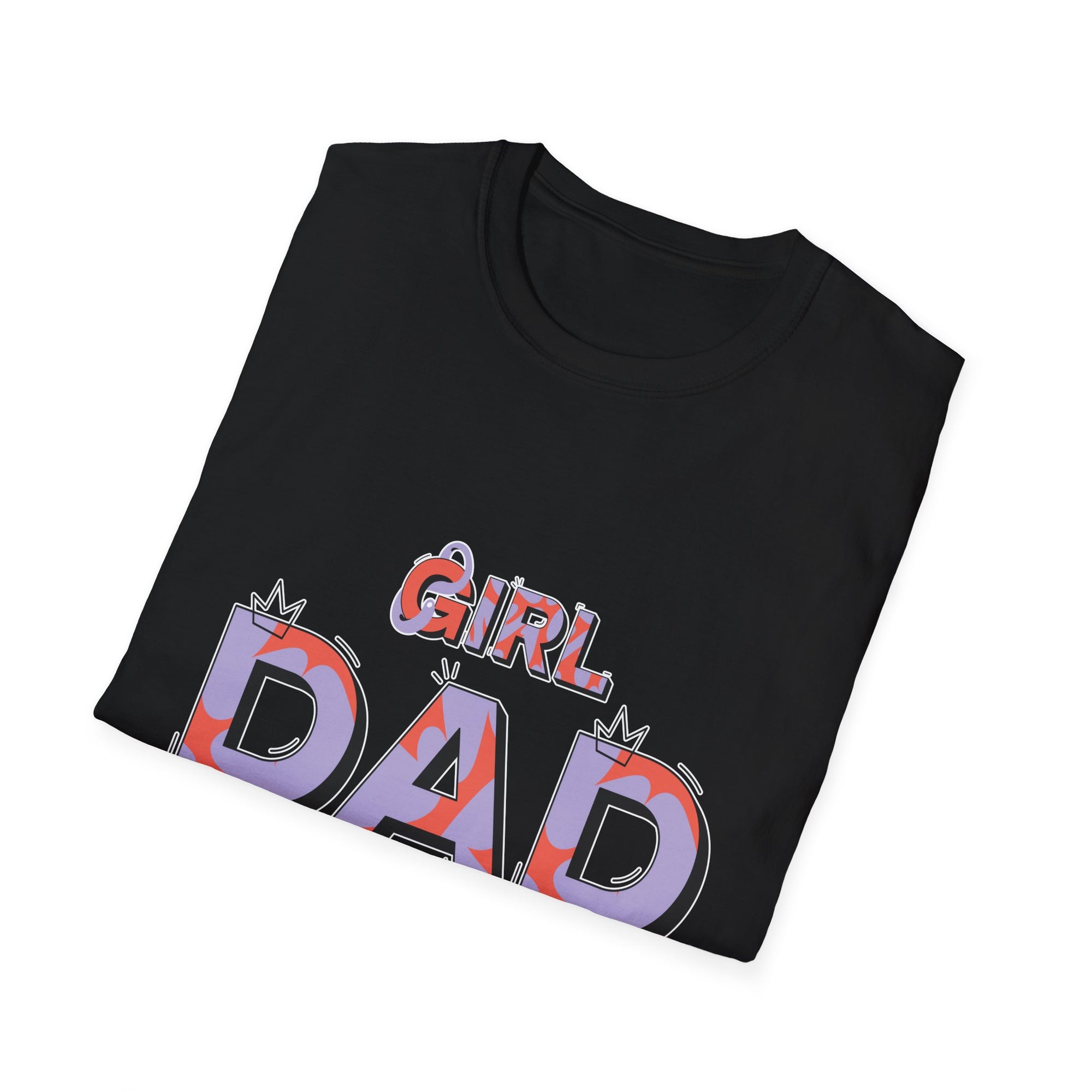 Fun 'Girl Dad' Unisex Softstyle T-Shirt | Perfect Gift for Fathers | Casual Style, Family, Celebrations, Birthdays