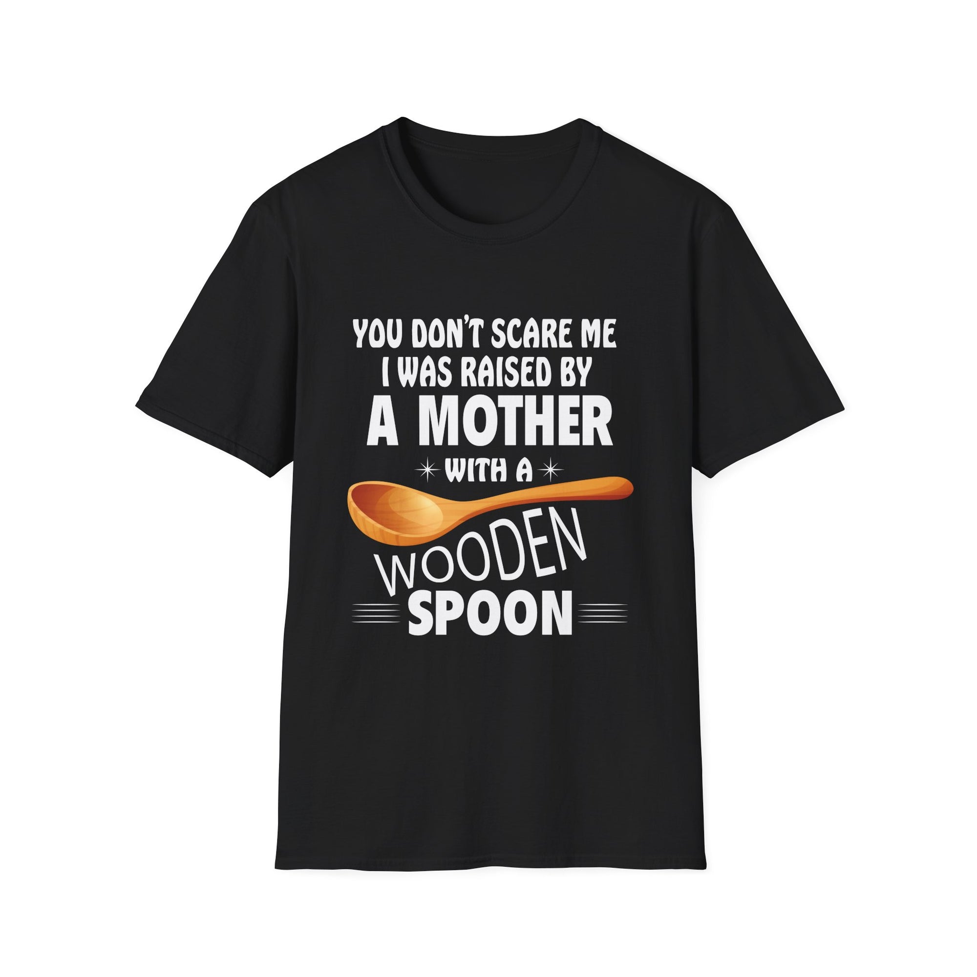 Wooden Spoon Mother T-Shirt | Funny Mom Tee, Gift for Moms, Mother's Day, Cooking Humor, Casual Wear
