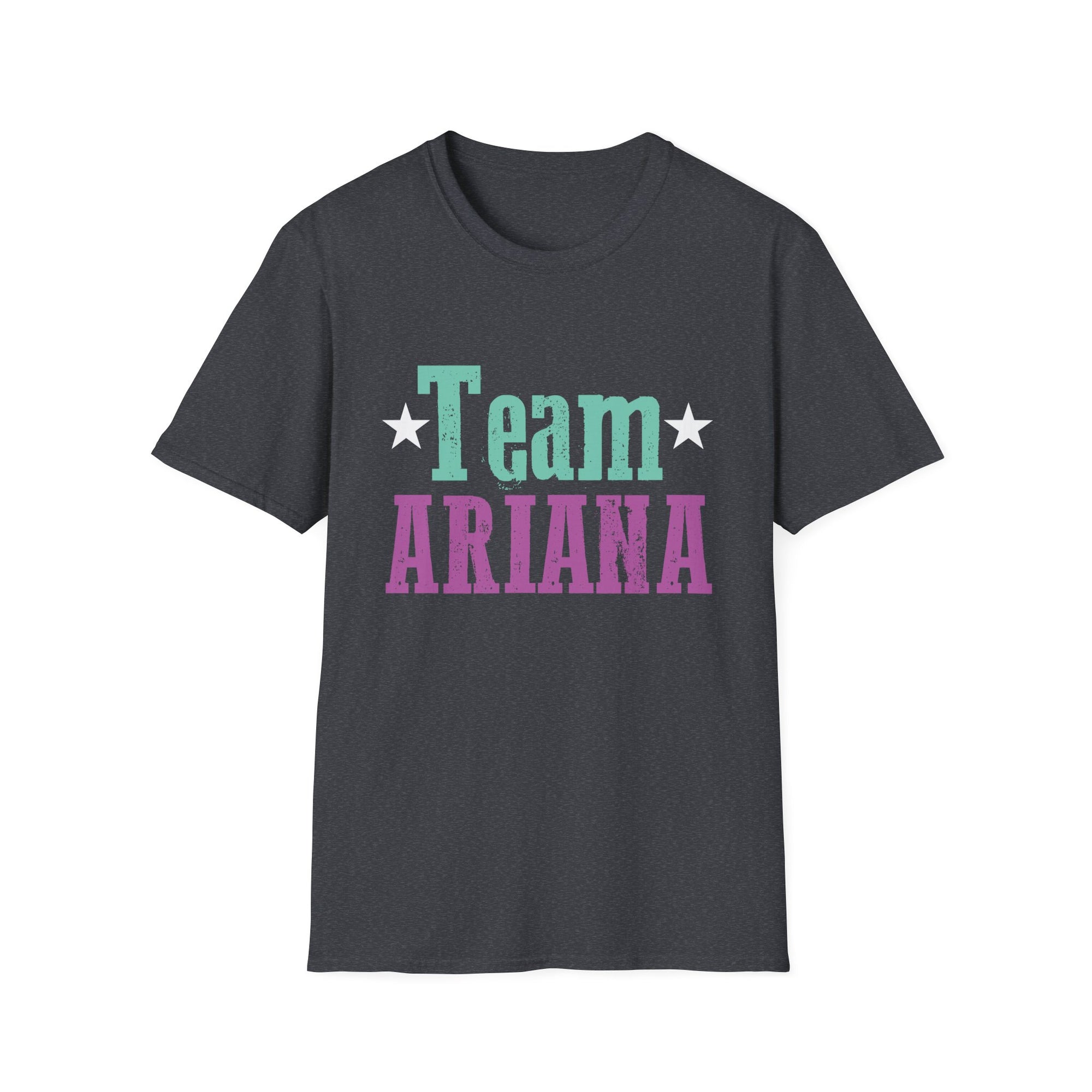 Team Ariana Unisex Softstyle T-Shirt | Supportive Gift for Fans | Casual Wear | Birthday, Concert, Team Spirit