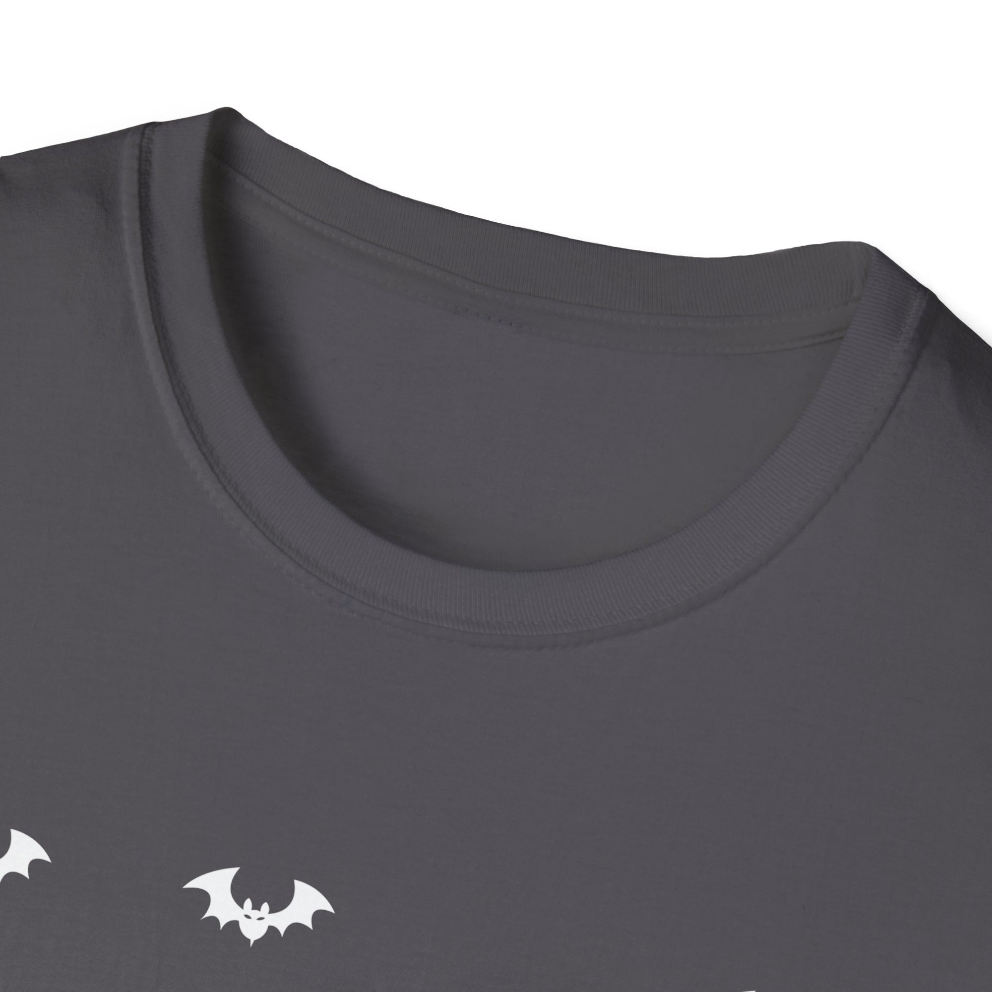 Halloween Spider Web T-Shirt, Unisex Spooky Tee, Bat Graphic Shirt, Perfect for Halloween Parties, Fall Fashion