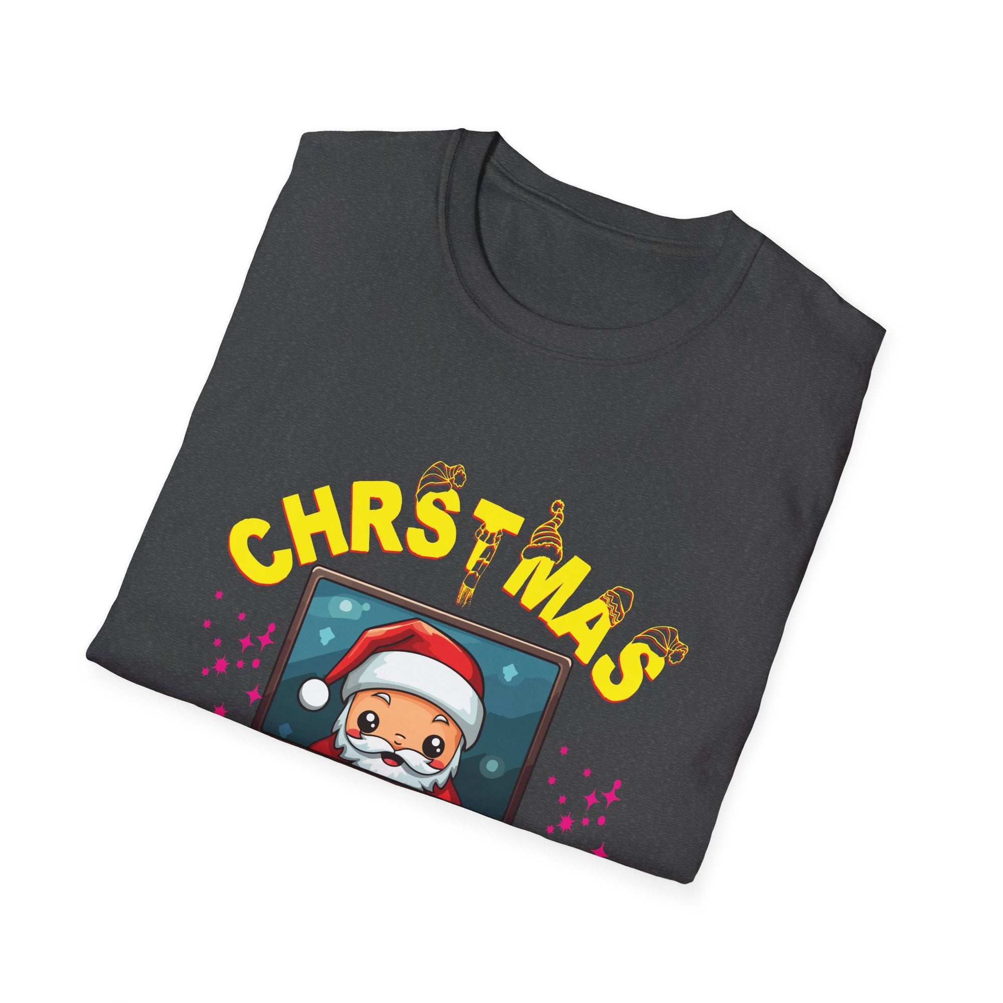 Christmas Fun Unisex Softstyle T-Shirt, Holiday Shirt, Funny Christmas Tee, Gift for Him/Her, Xmas Cheer Apparel