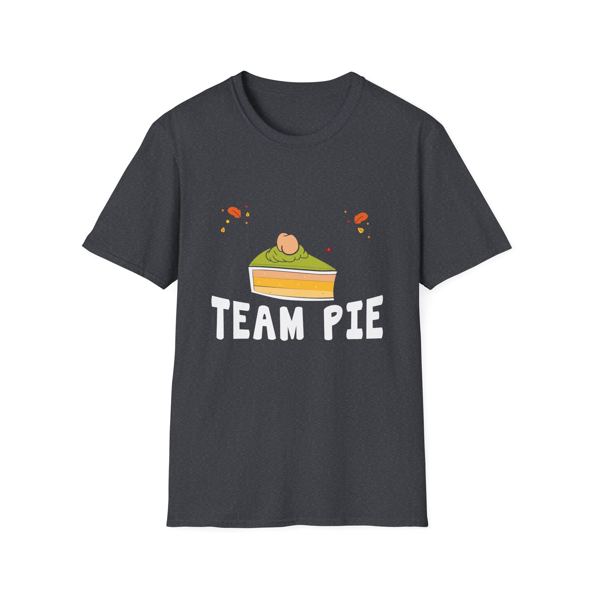 Team Pie Unisex Softstyle T-Shirt | Casual Wear, Gift for Pie Lovers, Fun Event Shirt, Baking Apparel, Team Spirit Tee