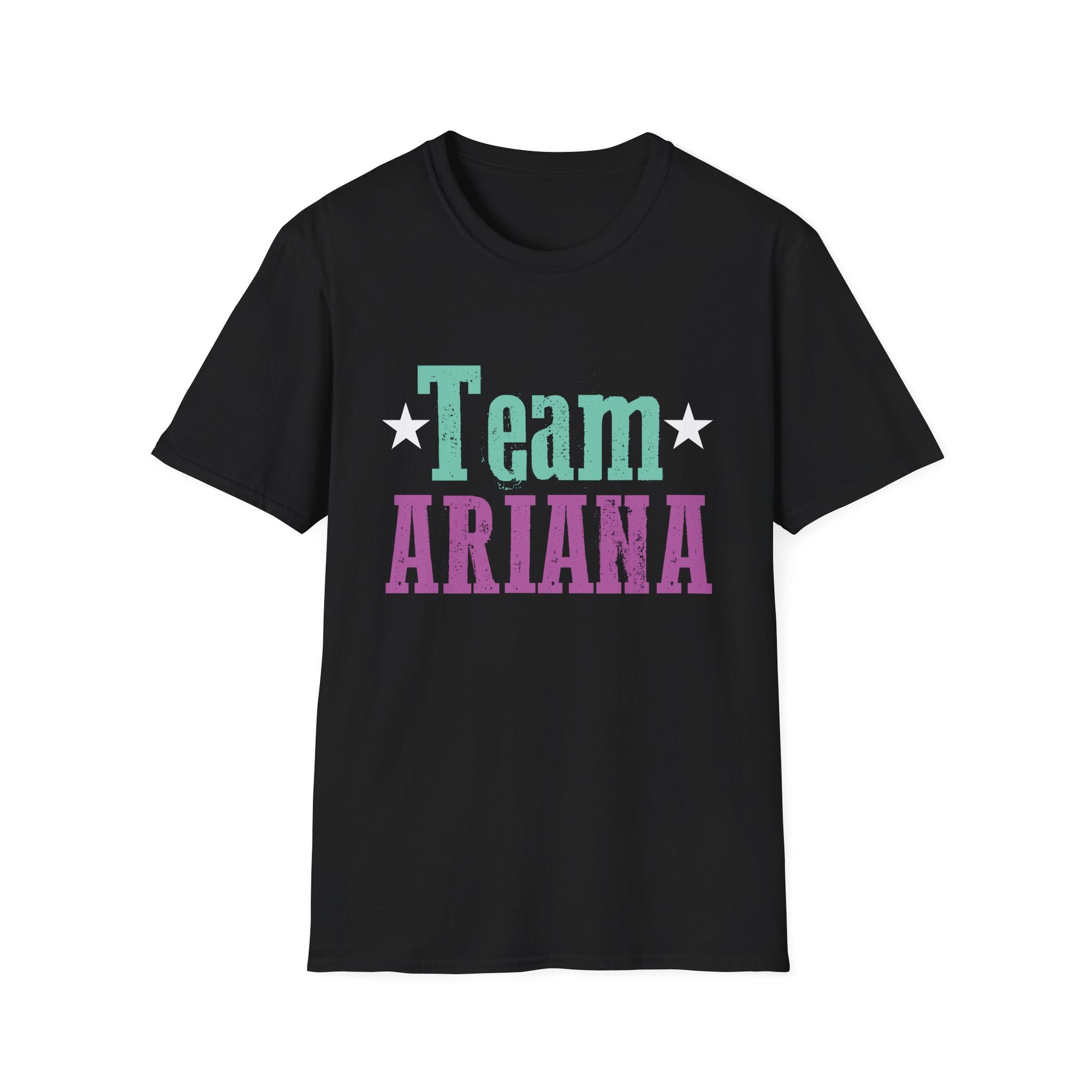 Team Ariana Unisex Softstyle T-Shirt | Supportive Gift for Fans | Casual Wear | Birthday, Concert, Team Spirit