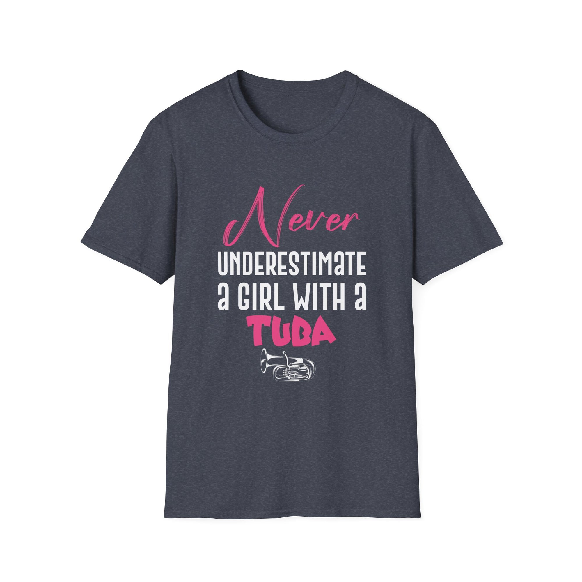 Never Underestimate a Girl with a Tuba Unisex T-Shirt, Music Enthusiast Tee, Gift for Musicians, Band Shirt, Fun Statement Top, [...]
