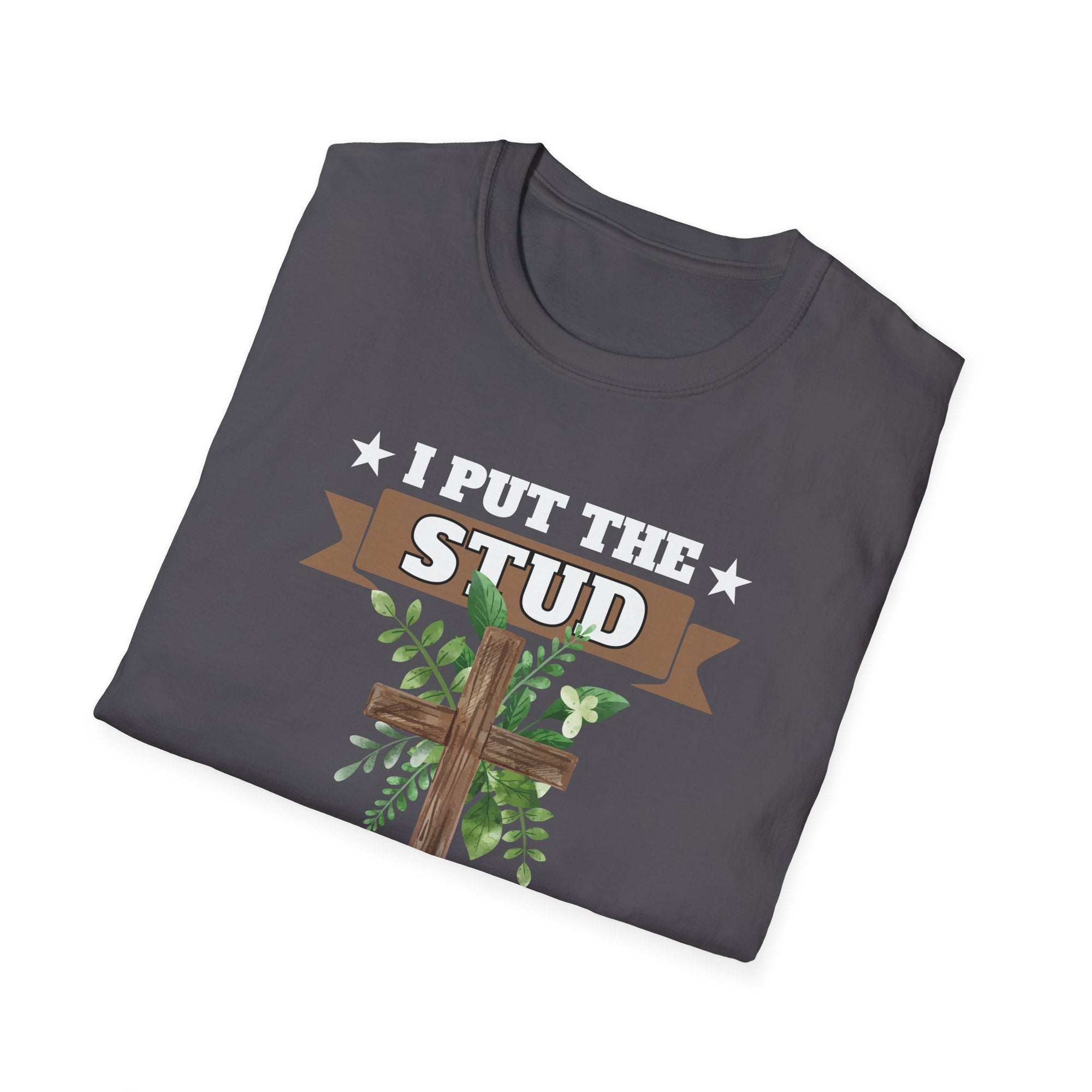 Stud in Bible Study Unisex T-Shirt, Christian Apparel, Faith-Based Gift, Casual Wear, Church Group Shirt
