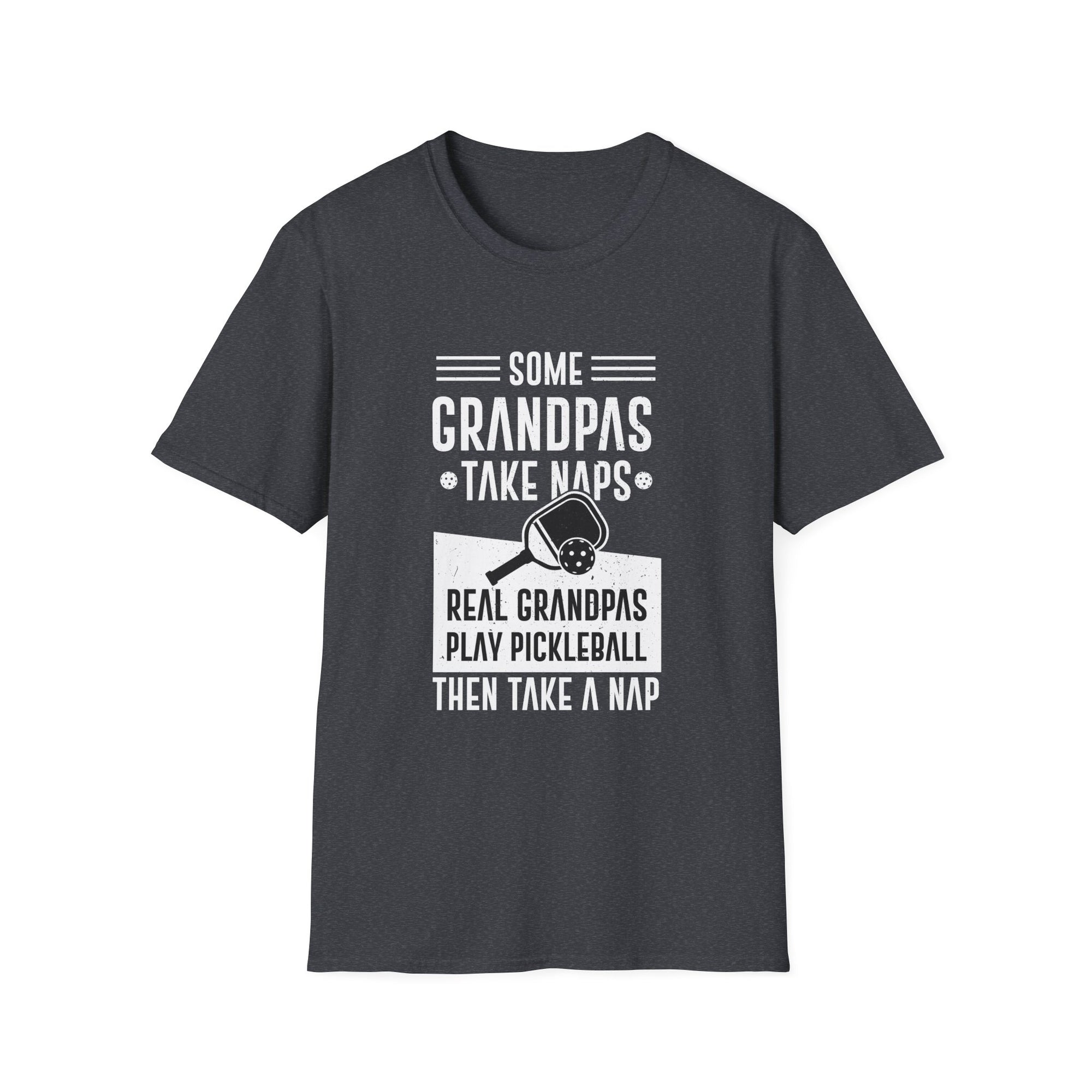 Funny Grandpa Pickleball T-Shirt, Gift for Grandparents, Casual Wear, Father's Day, Grandpa Nap Shirt