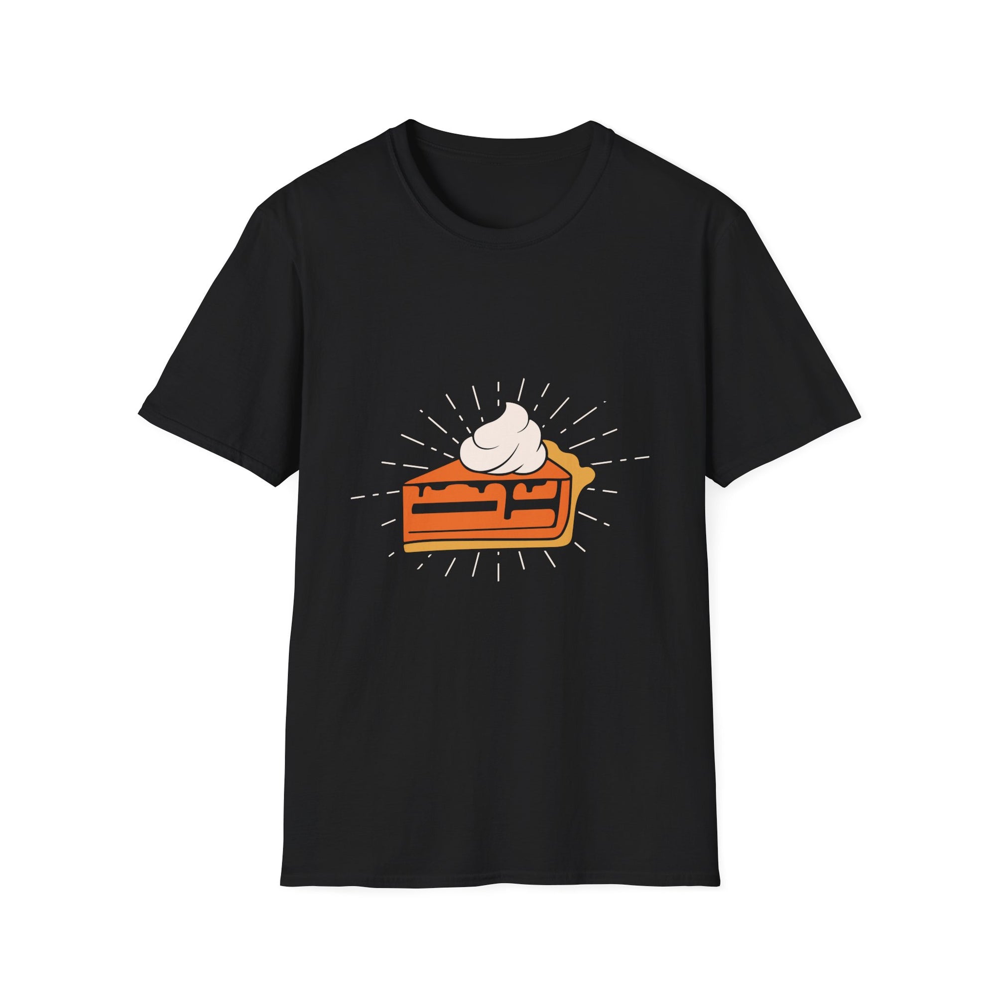 Pumpkin Pie Love Unisex Softstyle T-Shirt | Fall Fashion, Thanksgiving Gift, Foodie Tee, Cozy Casual Wear, Baking Enthusiast Apparel