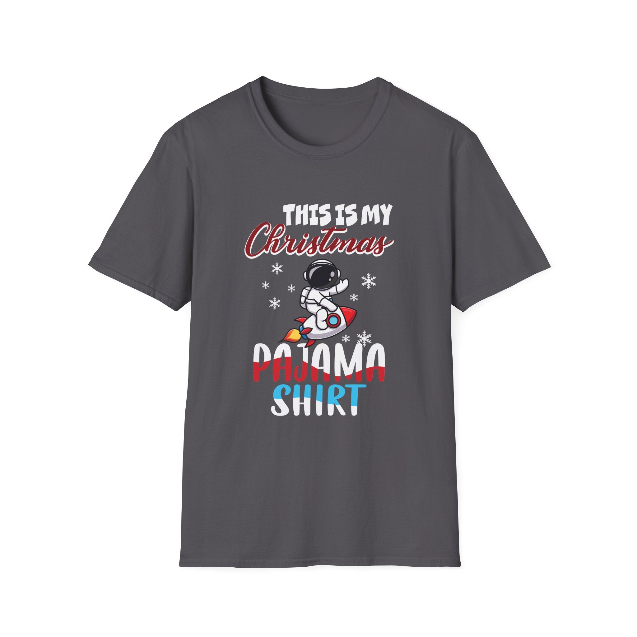 Christmas Pajama Shirt, Unisex Holiday Tee, Cozy Christmas Gift, Fun Winter Apparel, Festive Shirt for Parties