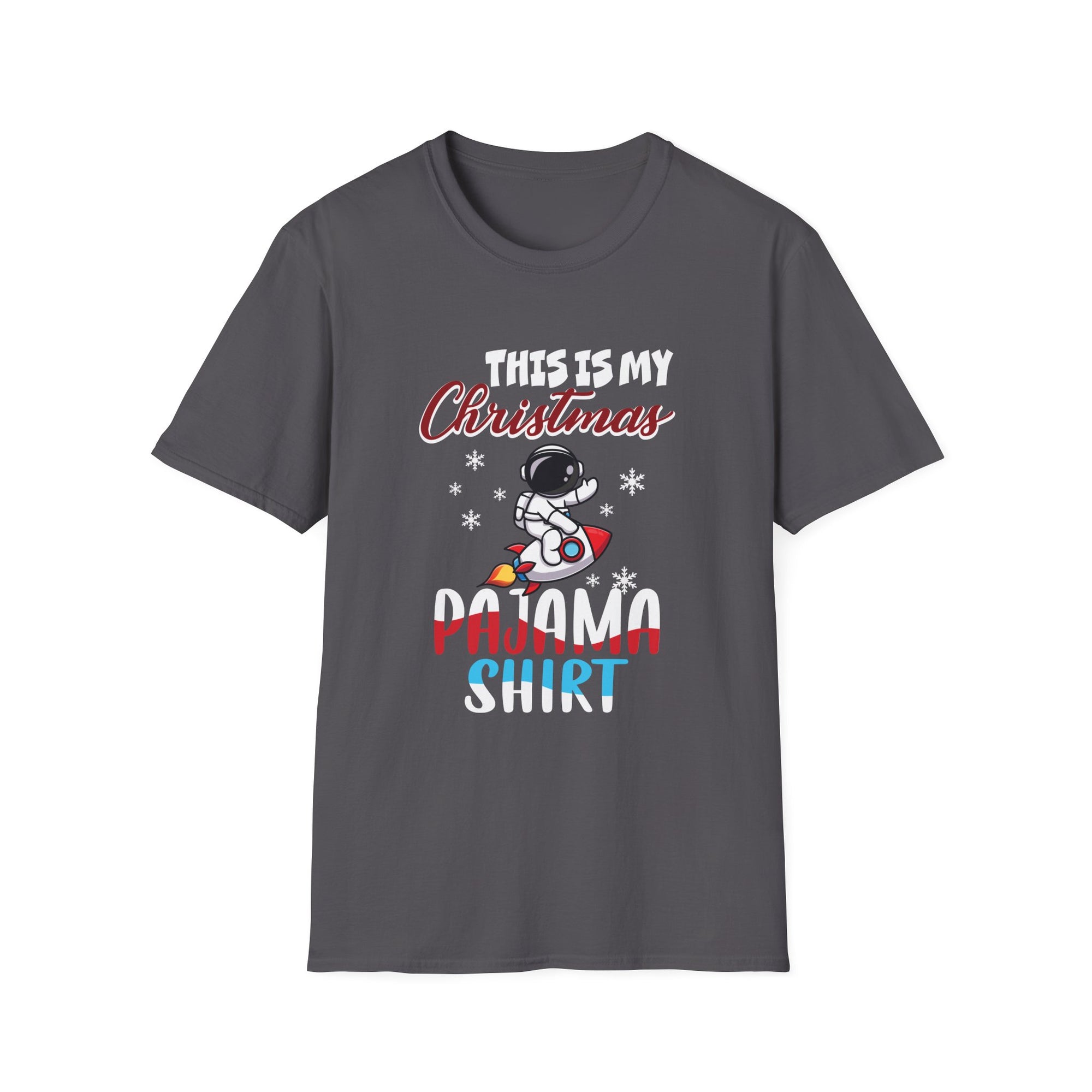 Christmas Pajama Shirt, Unisex Holiday Tee, Cozy Christmas Gift, Fun Winter Apparel, Festive Shirt for Parties