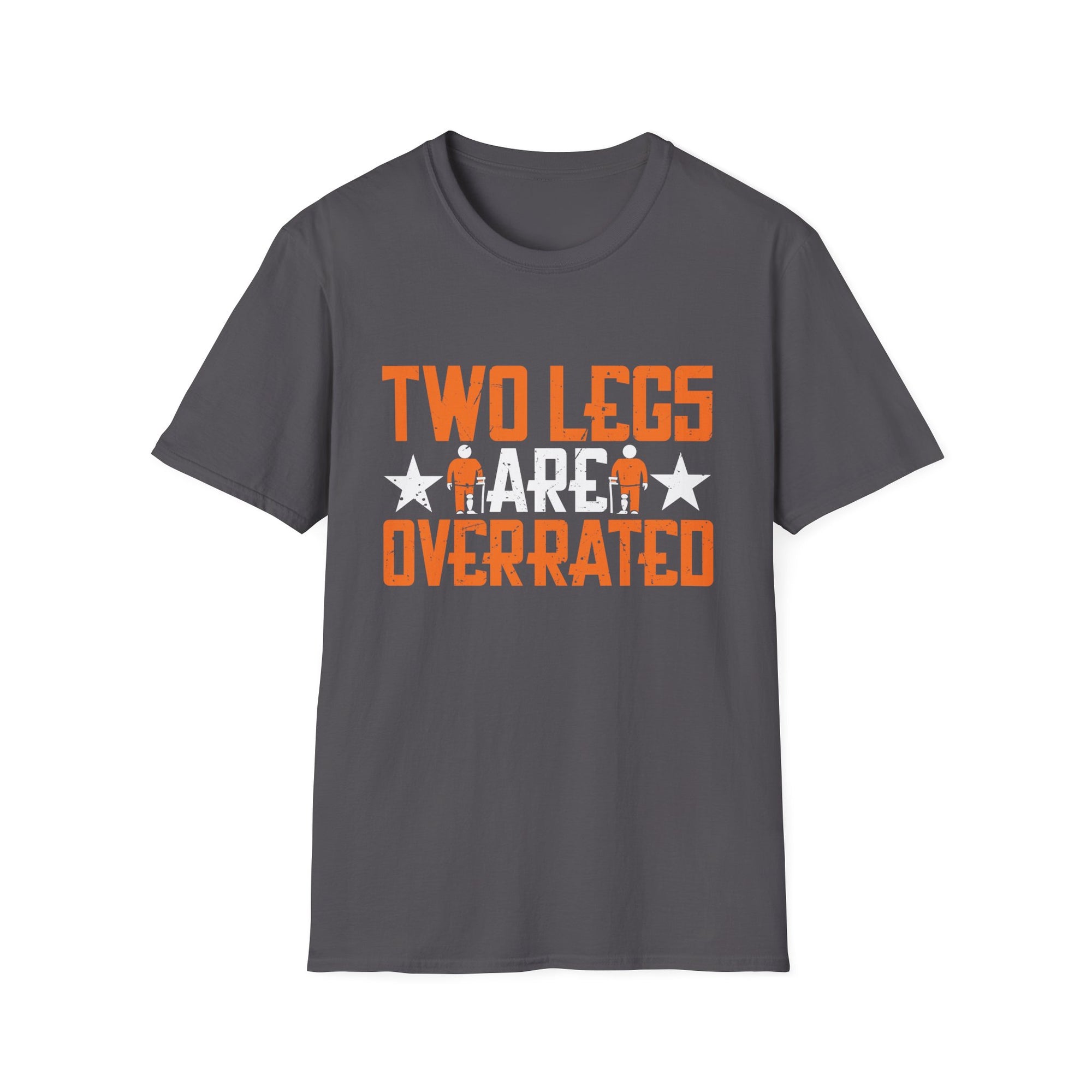 Cool Leg Amputee Design For Men Women Leg Amputation Amputee Unisex Softstyle T-Shirt