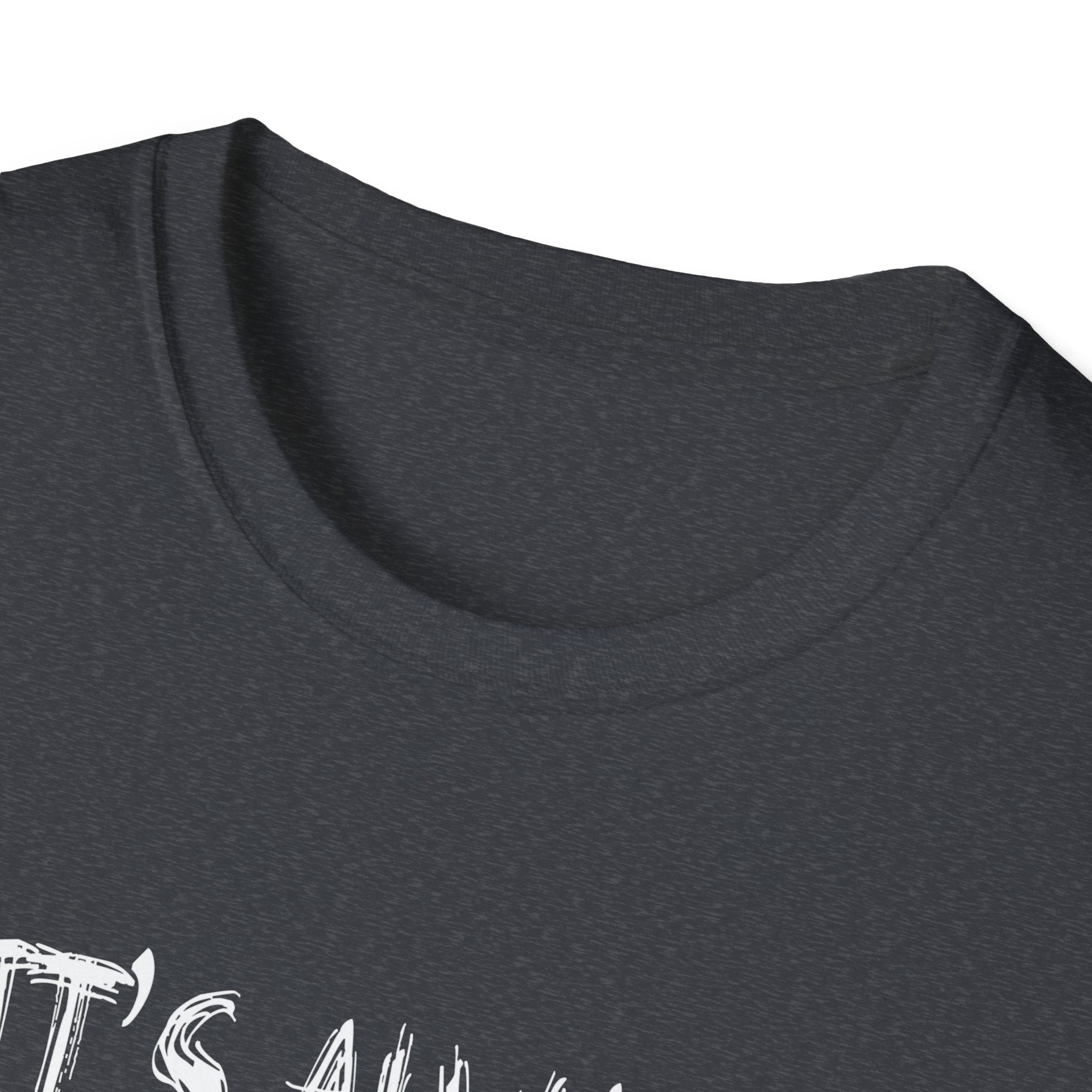 Halloween-Inspired Unisex Softstyle T-Shirt, Spooky Graphic Tee for Fall, Casual Wear, Funny Halloween Shirt, Gifts for Halloween Lovers