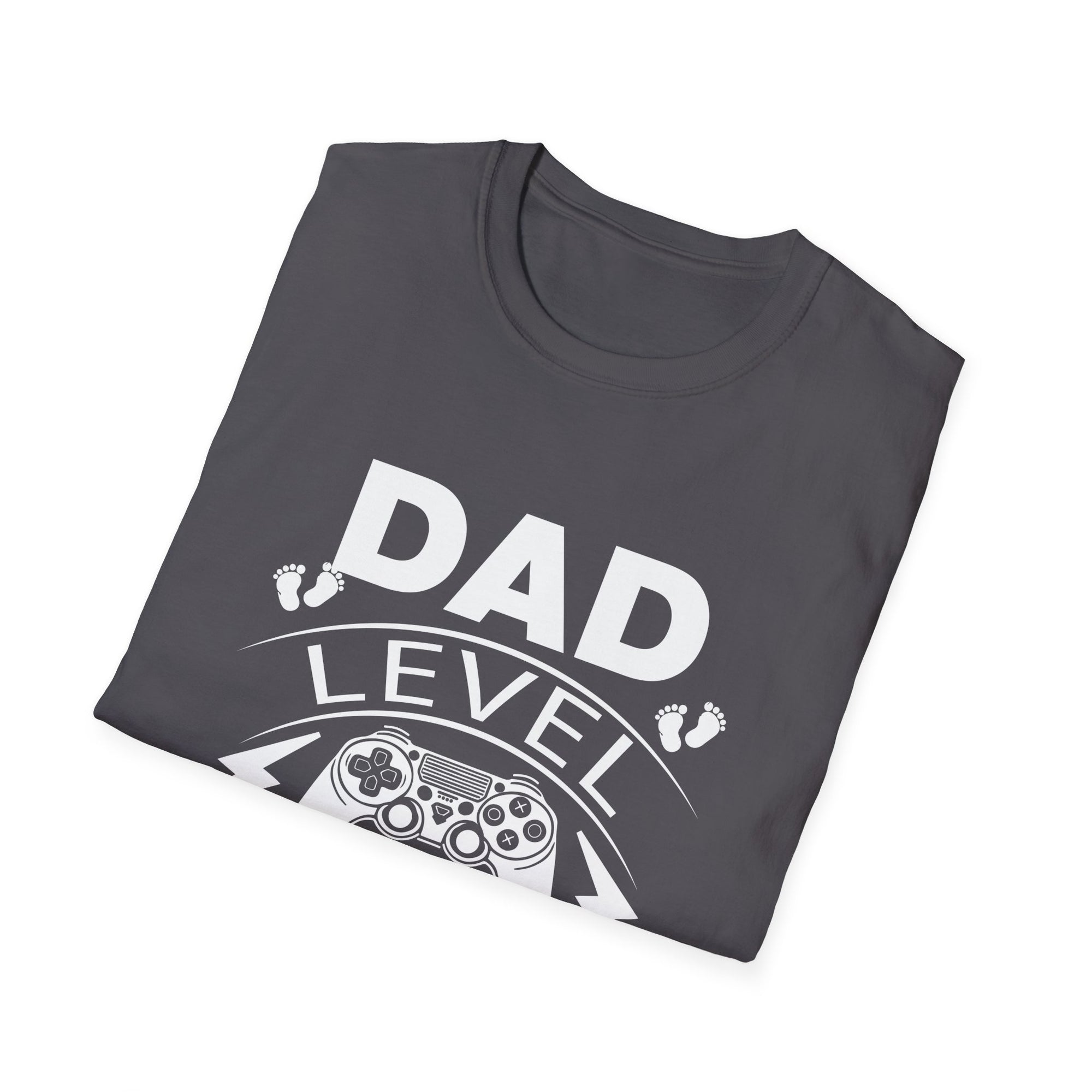 Dad Level Unlocked T-Shirt, Father's Day Gift, Video Game Dad Tee, Unisex Graphic Shirt, Gaming Apparel