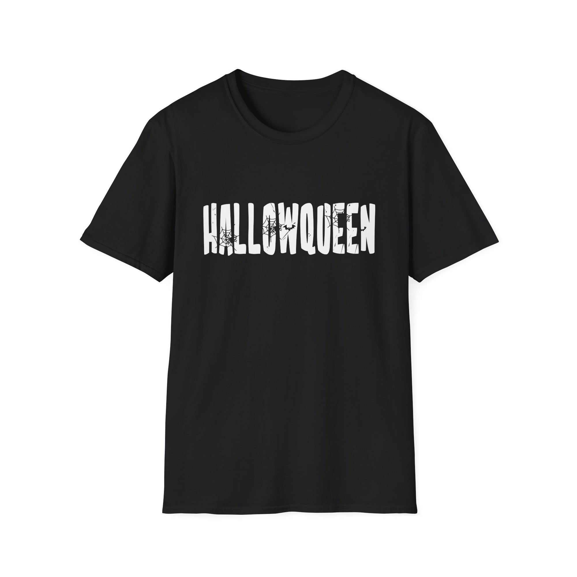Hallowqueen T-Shirt | Fun Halloween Tee, Unisex Halloween Shirt, Spooky Season Apparel, October Celebration Outfit, Boo-tiful Gift