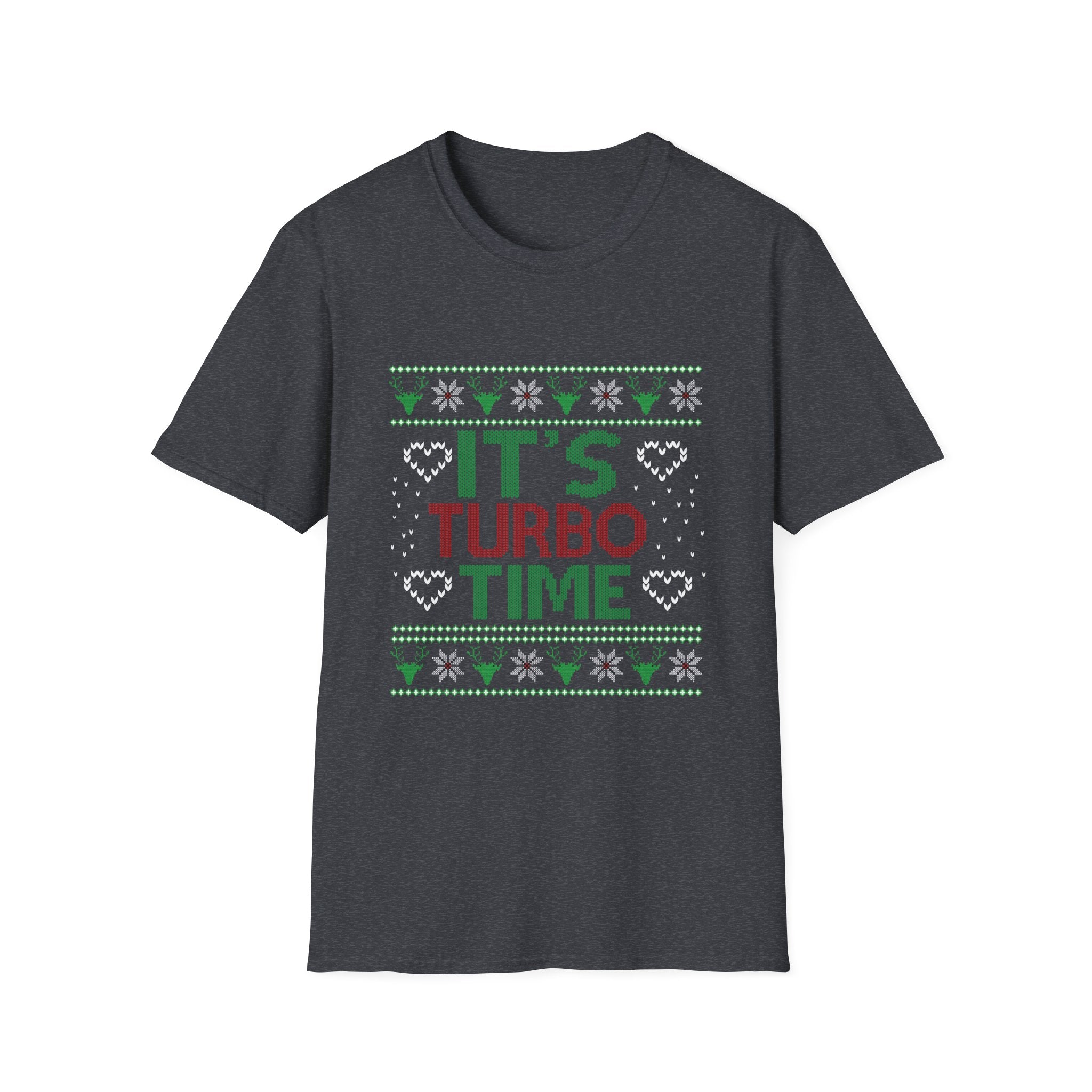 Turbo Time Unisex T-Shirt | Fun Holiday Apparel, Christmas Gift, Festive Tee, Winter Wear, Casual Style