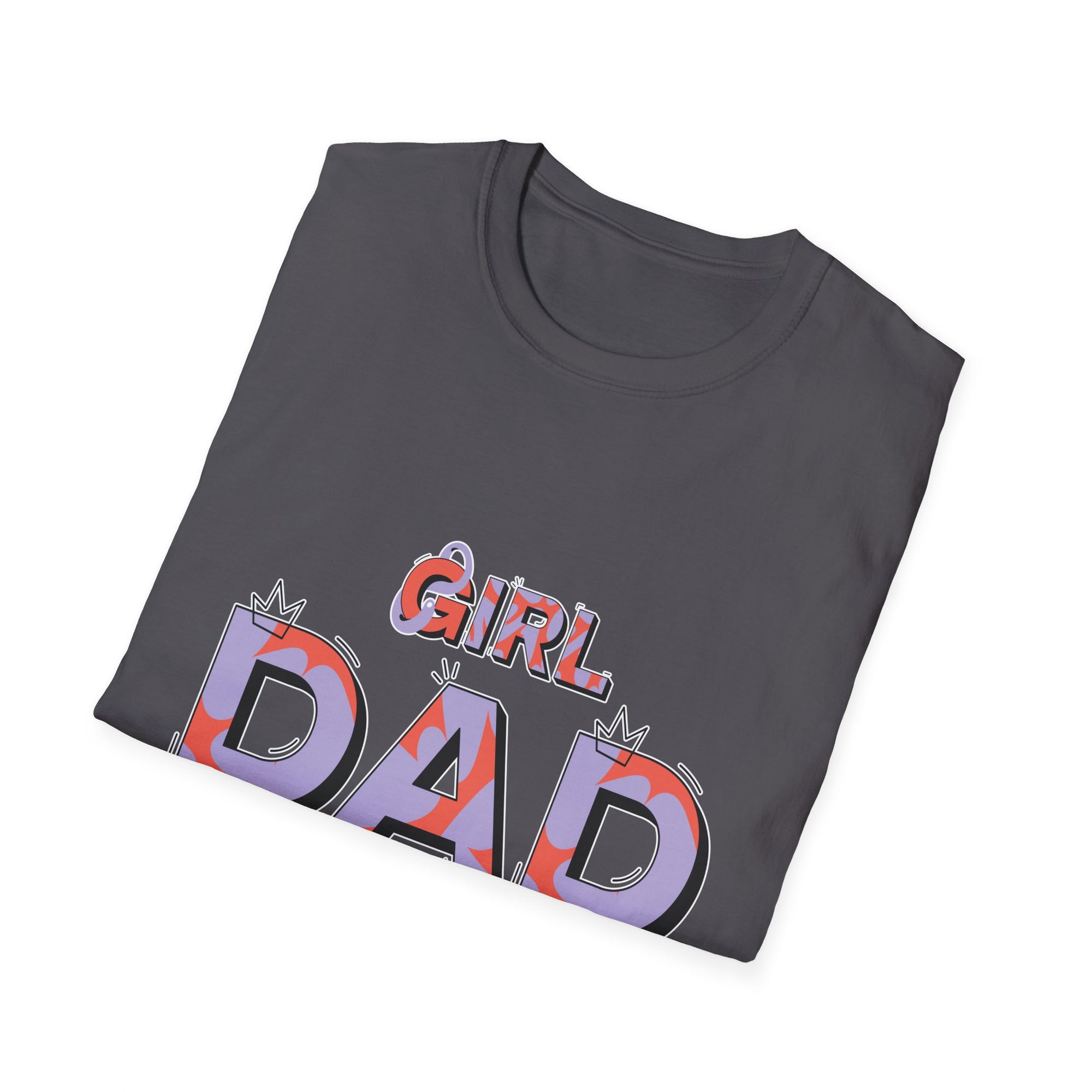 Fun 'Girl Dad' Unisex Softstyle T-Shirt | Perfect Gift for Fathers | Casual Style, Family, Celebrations, Birthdays