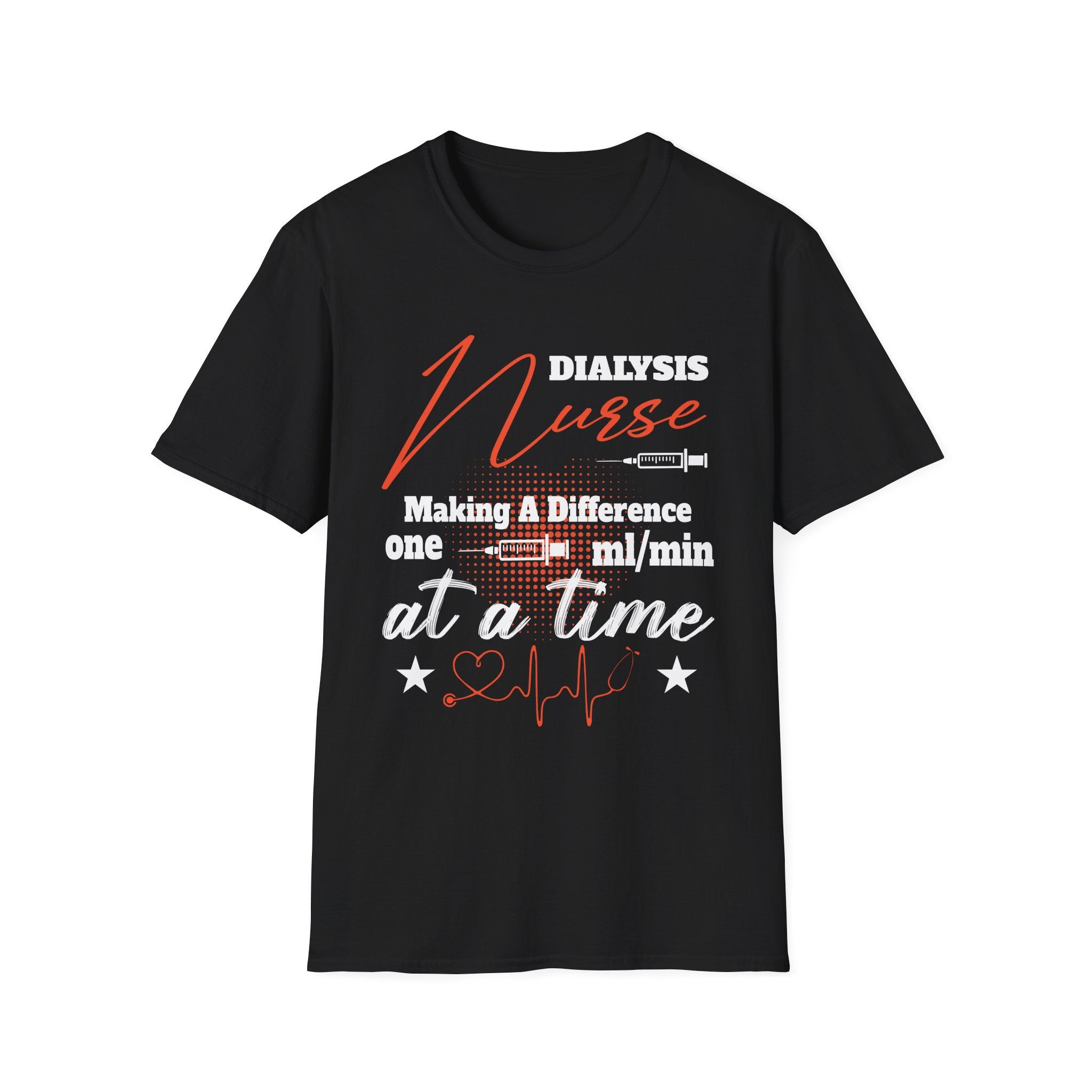 Dialysis Nurse T-Shirt | Making A Difference | Gift for Healthcare Workers, Medical Professionals, Nurse Appreciation, Supportive Tees