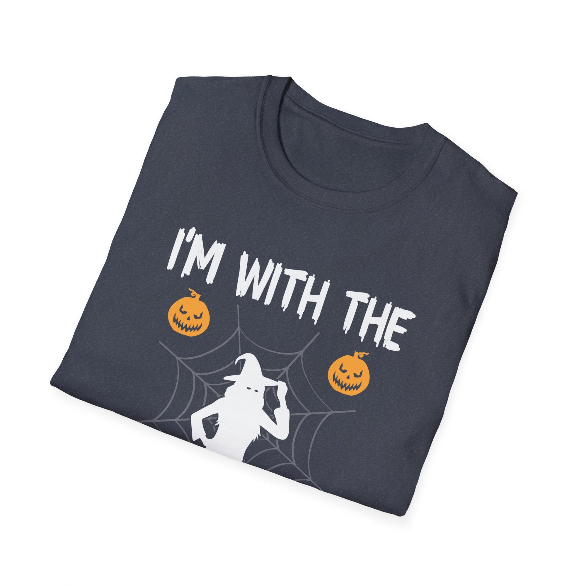 Halloween Bank Robber T-Shirt, Unisex Softstyle Tee, Spooky Season Apparel, Funny Costume Shirt, Perfect for Halloween Parties