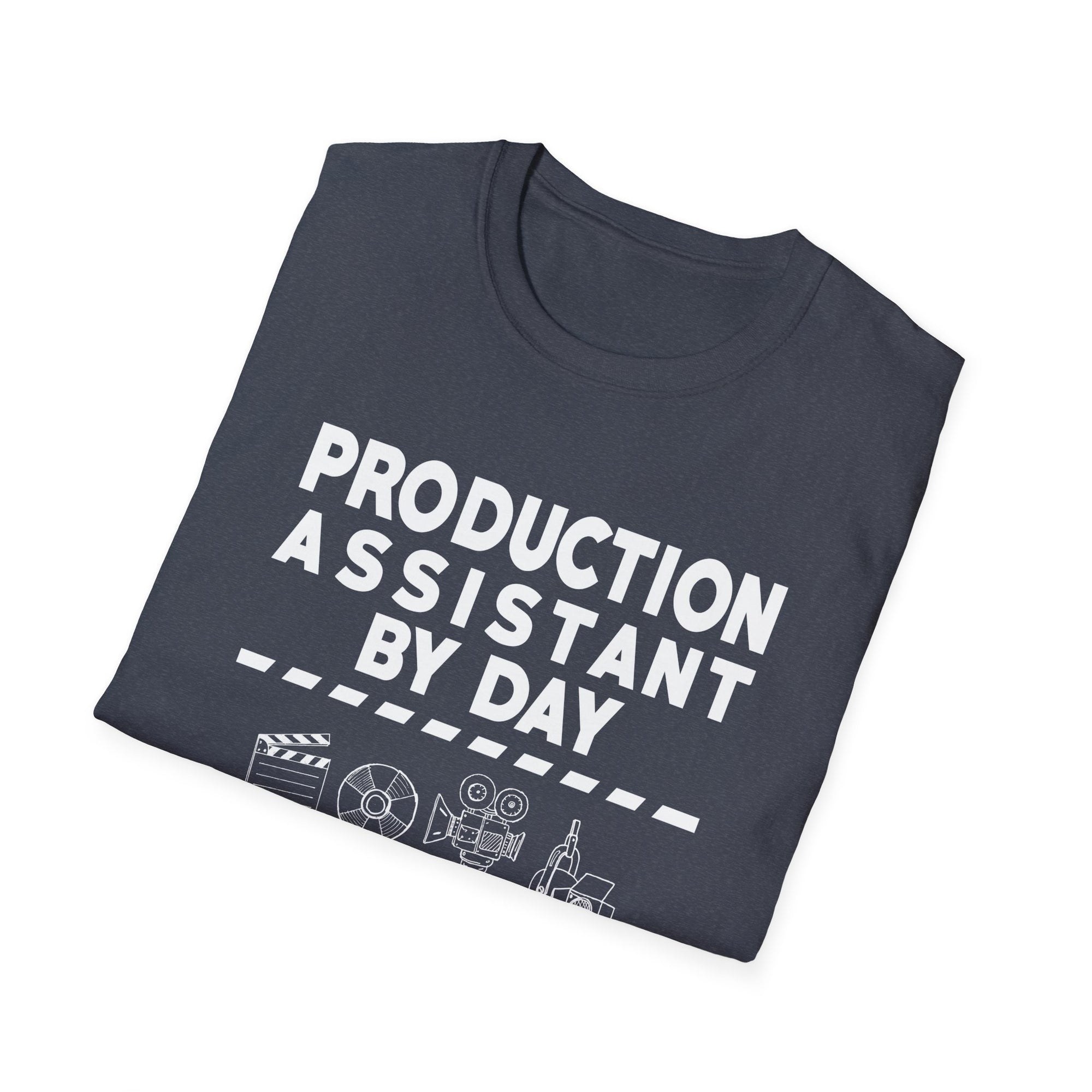 Production Assistant T-Shirt, Creative Gift for Filmmakers, Movie Lover Apparel, Fun Work Shirt, Casual Graphic Tee