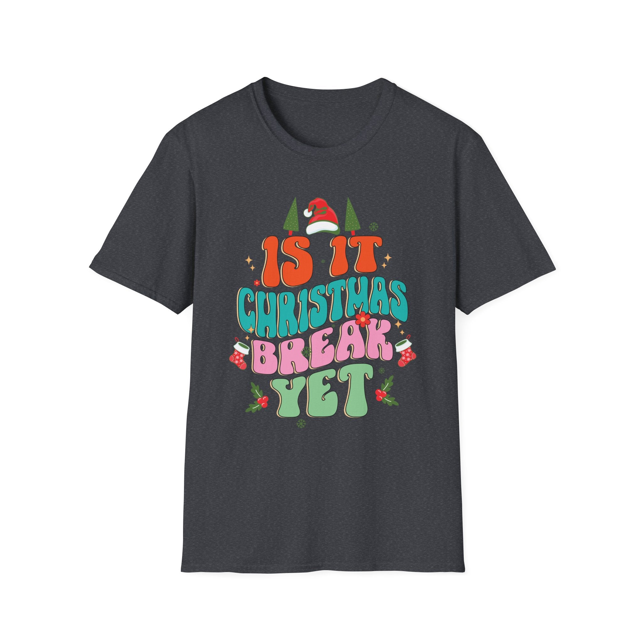 Funny Christmas Break T-Shirt, Unisex Holiday Tee, Christmas Party Shirt, Gift for Her, Gift for Him, Festive Apparel