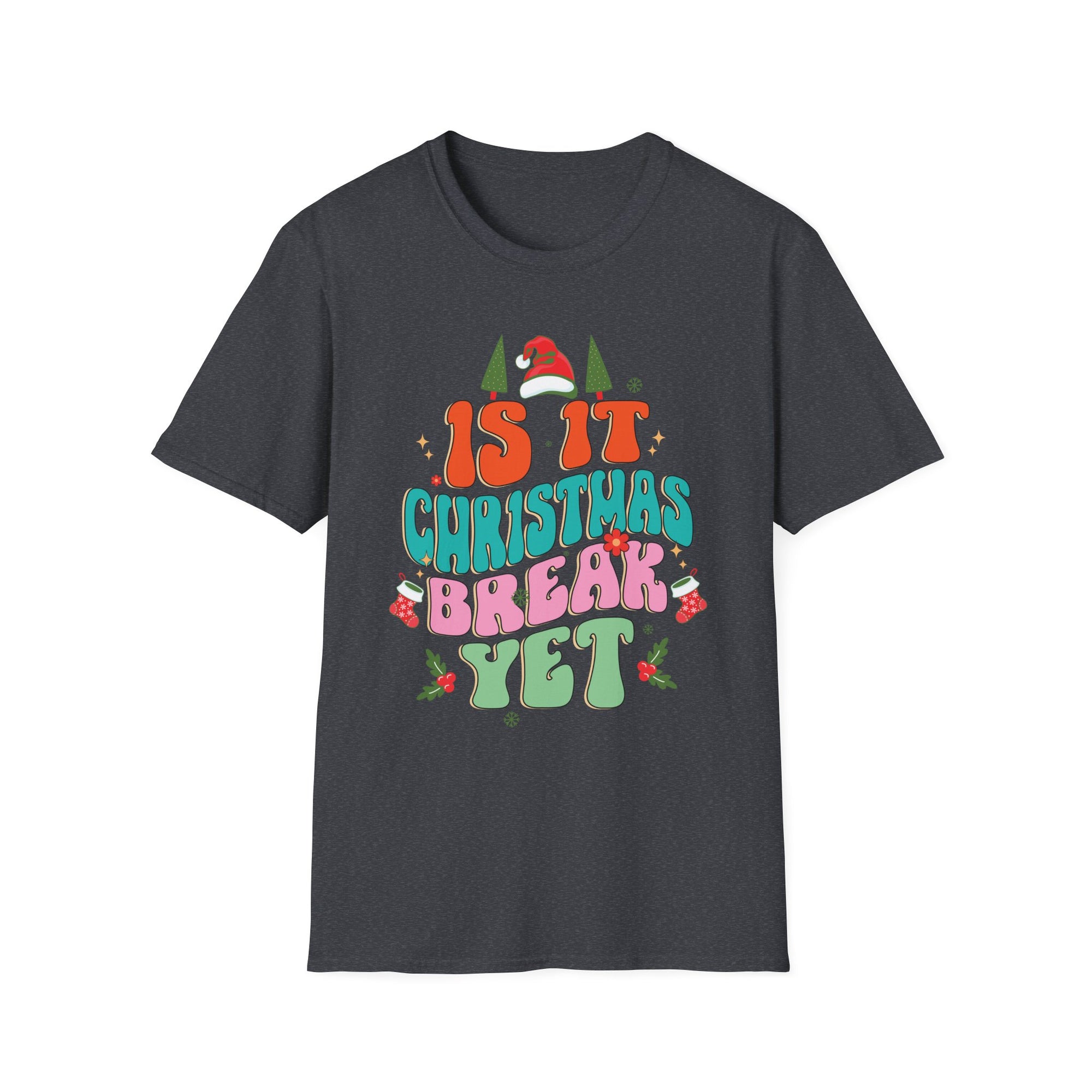 Funny Christmas Break T-Shirt, Unisex Holiday Tee, Christmas Party Shirt, Gift for Her, Gift for Him, Festive Apparel