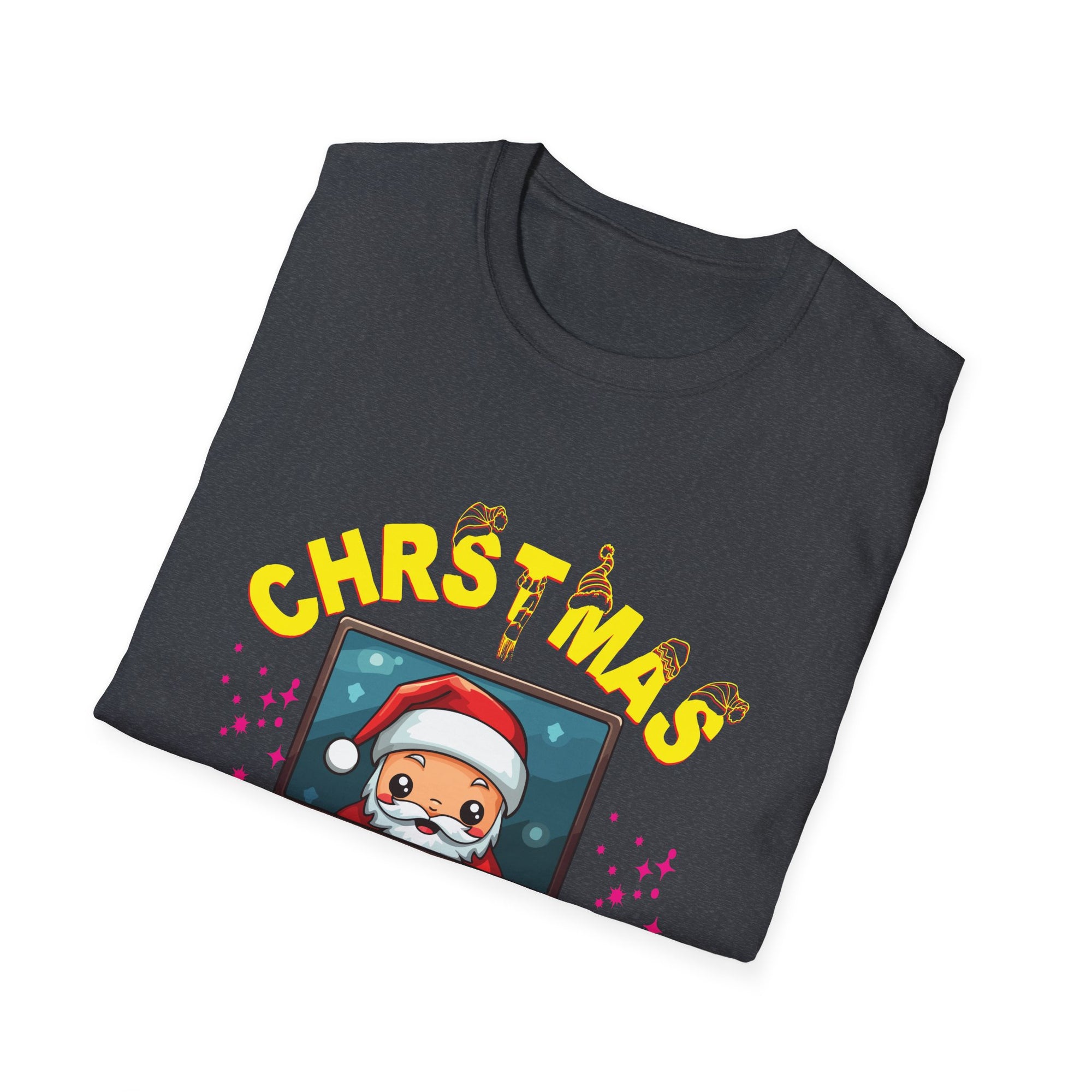 Christmas Fun Unisex Softstyle T-Shirt, Holiday Shirt, Funny Christmas Tee, Gift for Him/Her, Xmas Cheer Apparel