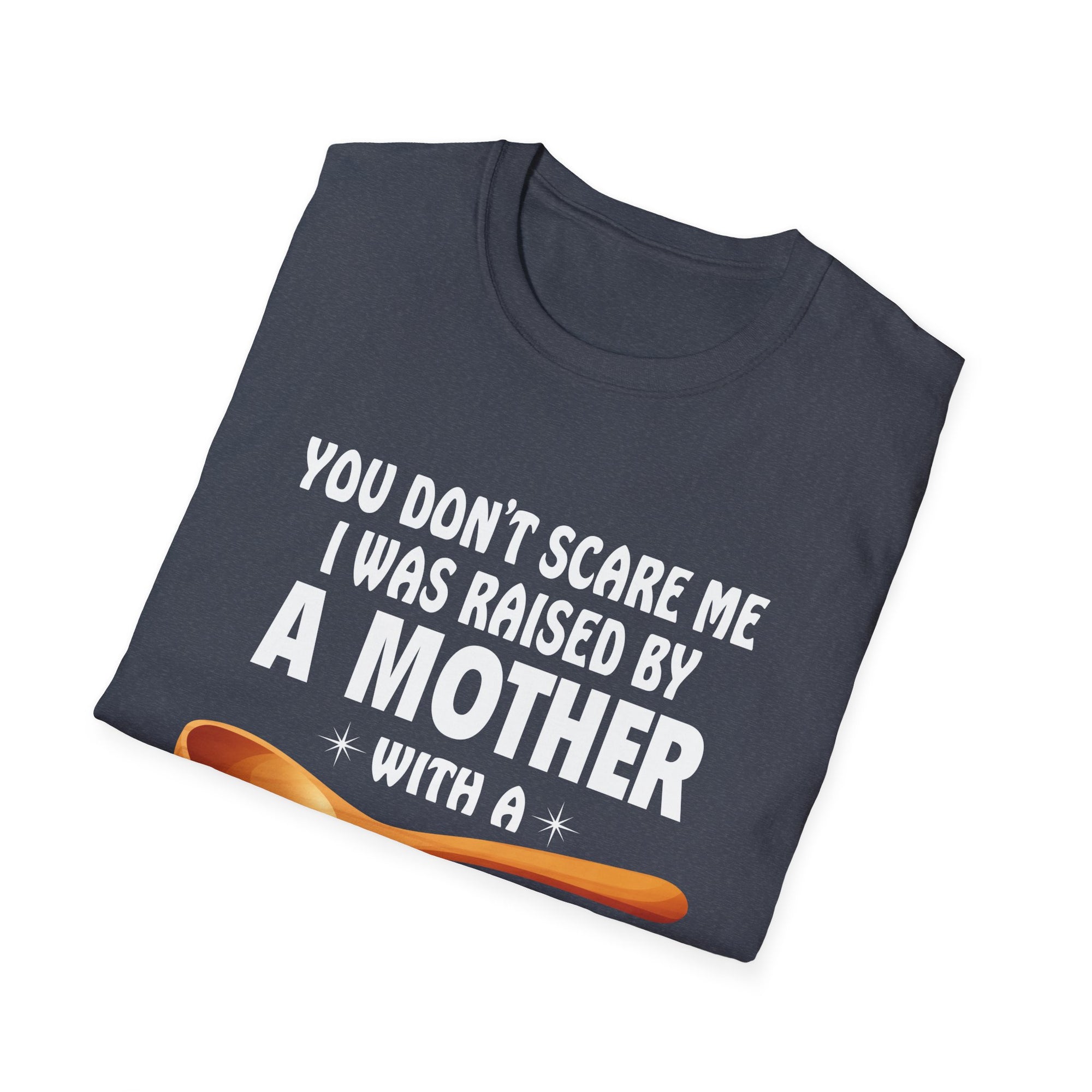 Wooden Spoon Mother T-Shirt | Funny Mom Tee, Gift for Moms, Mother's Day, Cooking Humor, Casual Wear