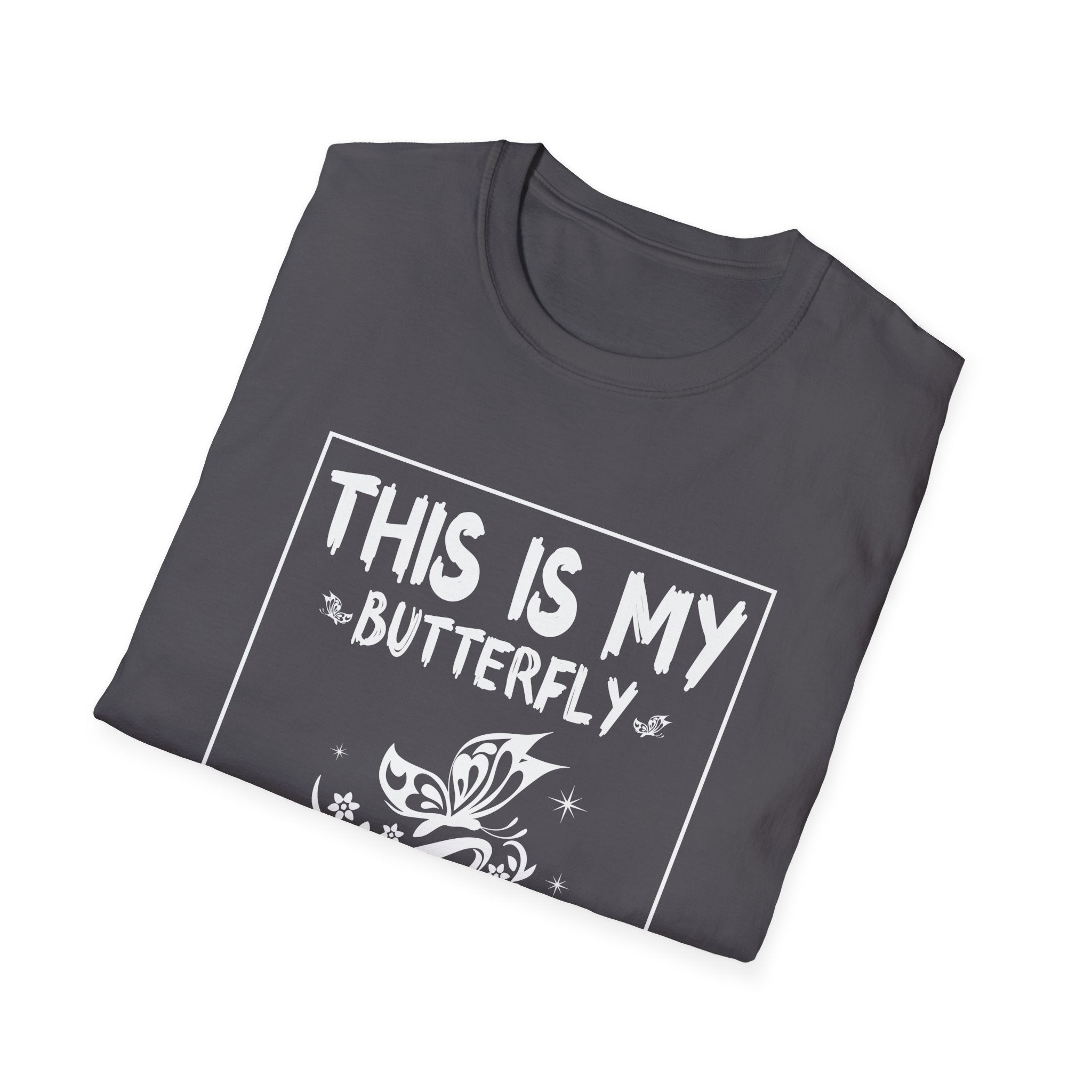 Butterfly Costume Unisex Softstyle T-Shirt, Funny Halloween Shirt, Graphic Tee, Gift for Kids and Adults, Cute Costume Top