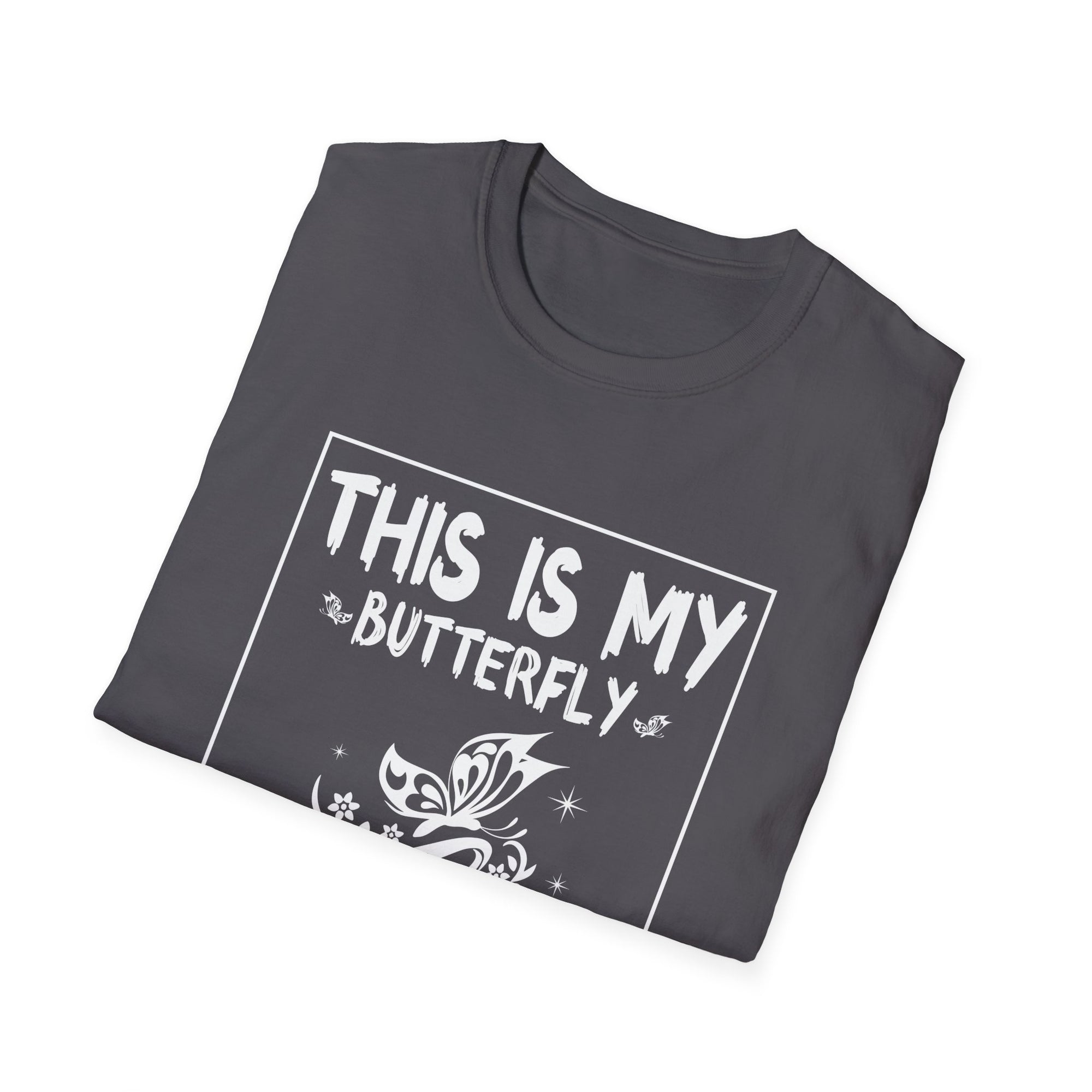 Butterfly Costume Unisex Softstyle T-Shirt, Funny Halloween Shirt, Graphic Tee, Gift for Kids and Adults, Cute Costume Top
