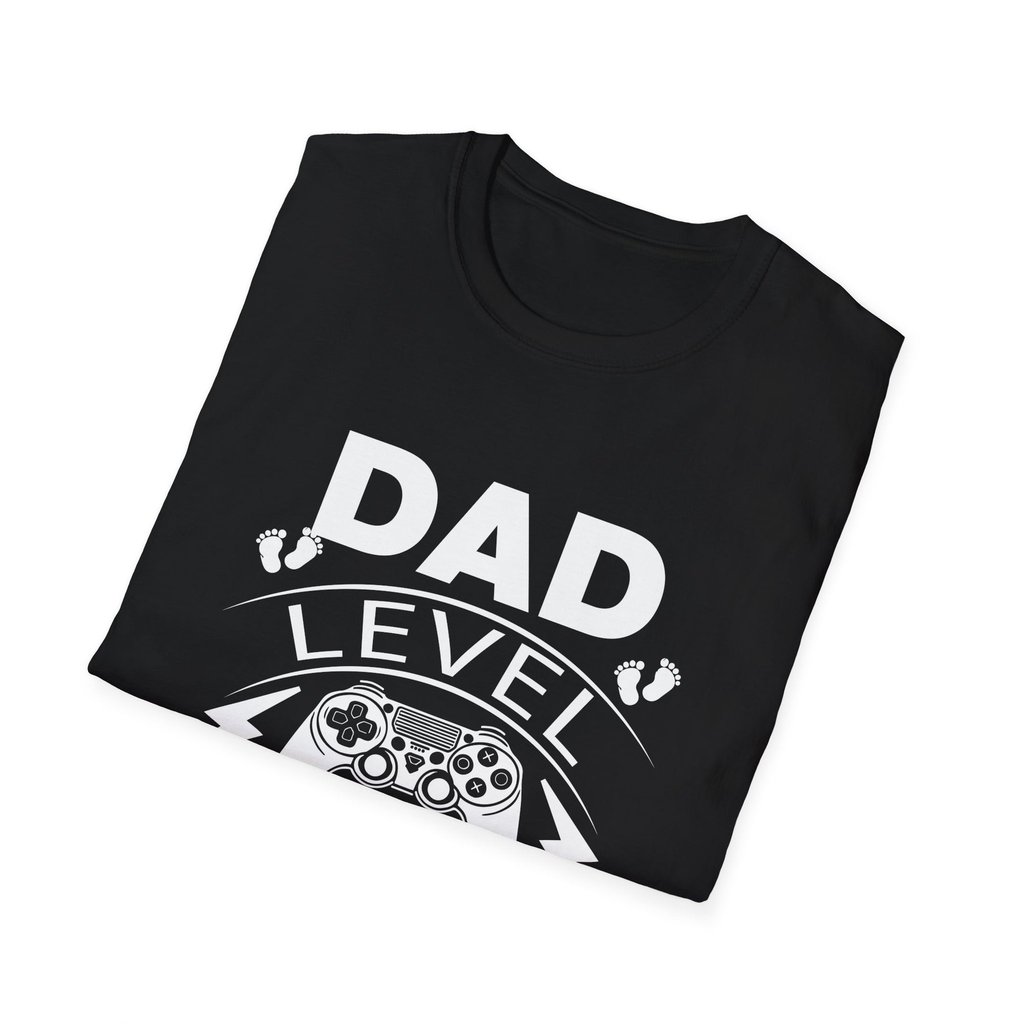 Dad Level Unlocked T-Shirt, Father's Day Gift, Video Game Dad Tee, Unisex Graphic Shirt, Gaming Apparel