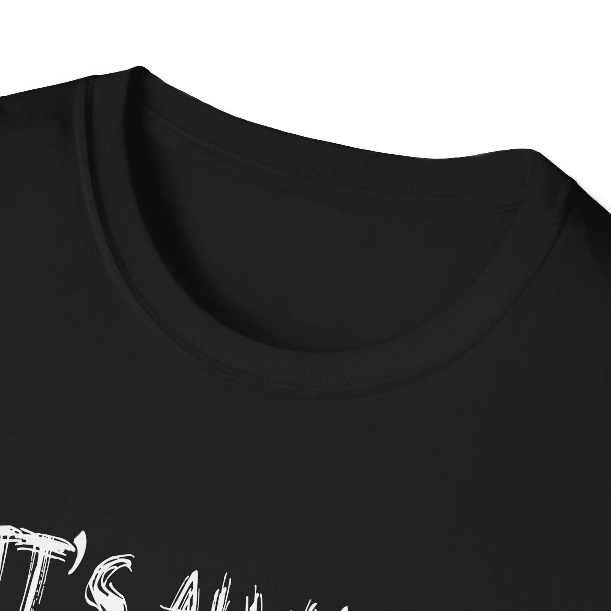Halloween-Inspired Unisex Softstyle T-Shirt, Spooky Graphic Tee for Fall, Casual Wear, Funny Halloween Shirt, Gifts for Halloween Lovers